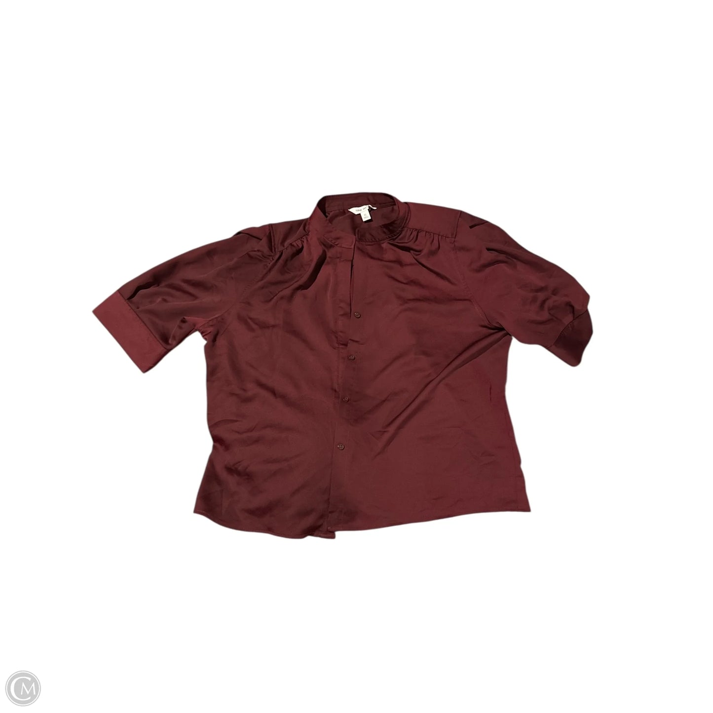 Top Short Sleeve By Nine West In Red, Size: Xl