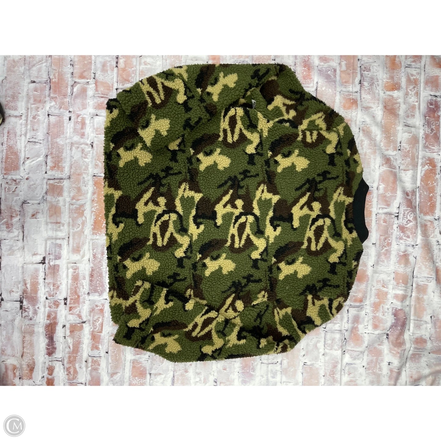 Jacket Faux Fur & Sherpa By Sanctuary In Green, Size: Xl