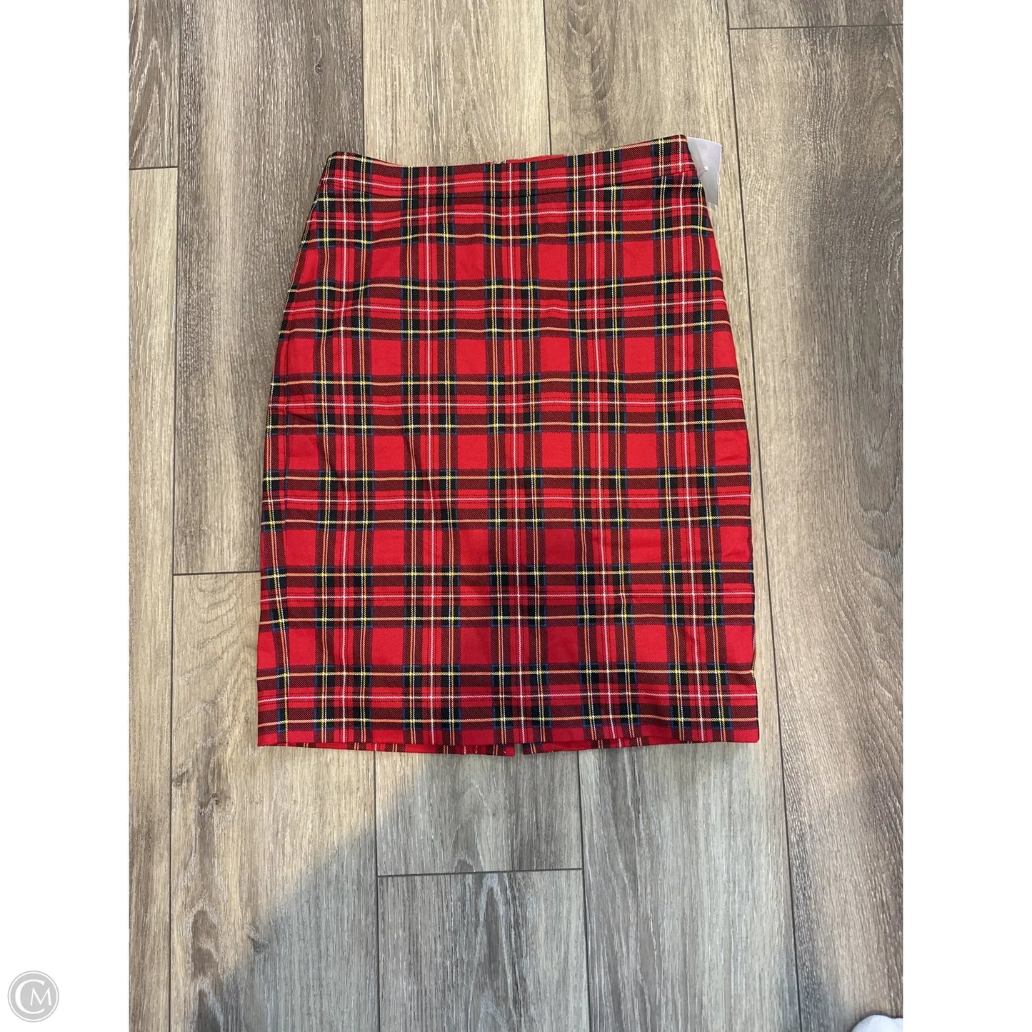 Skirt Midi By J. Crew In Red, Size: 0