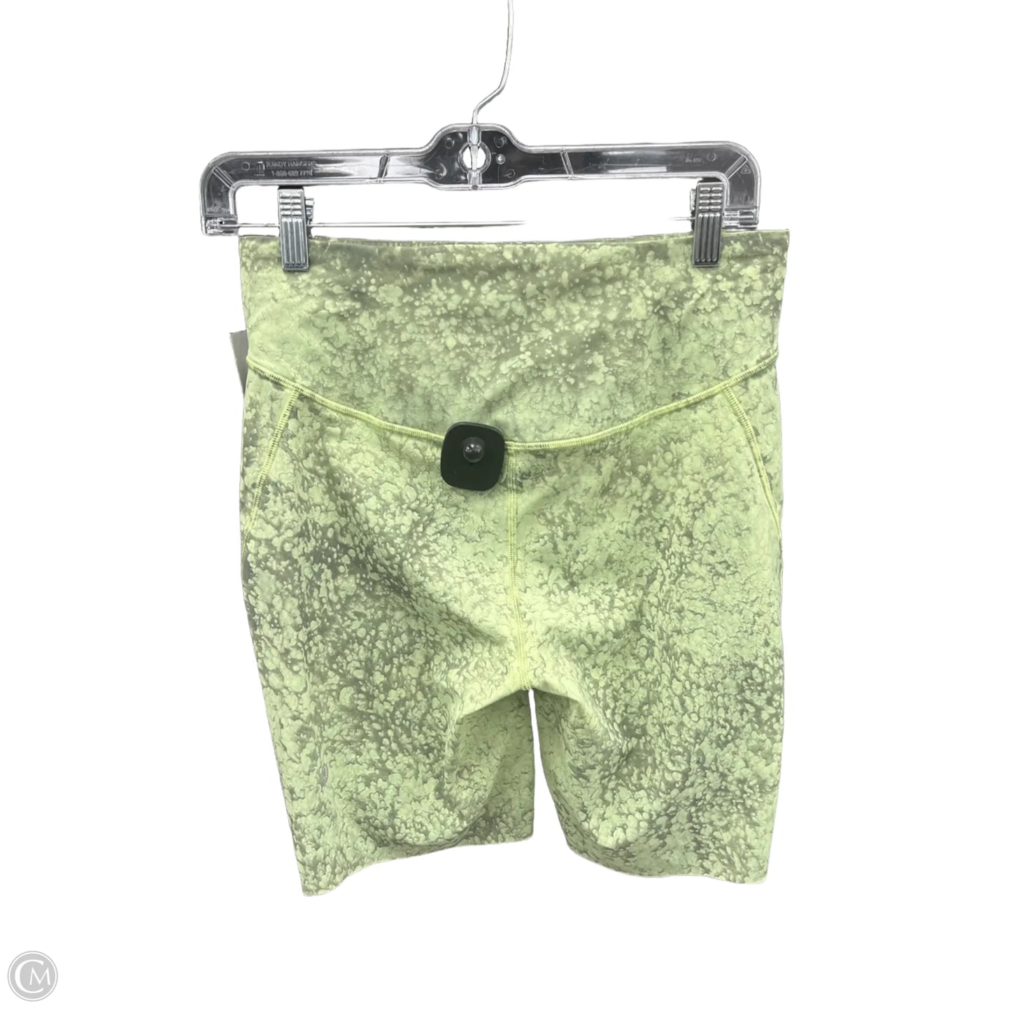 Athletic Shorts By Lululemon In Green, Size: 8