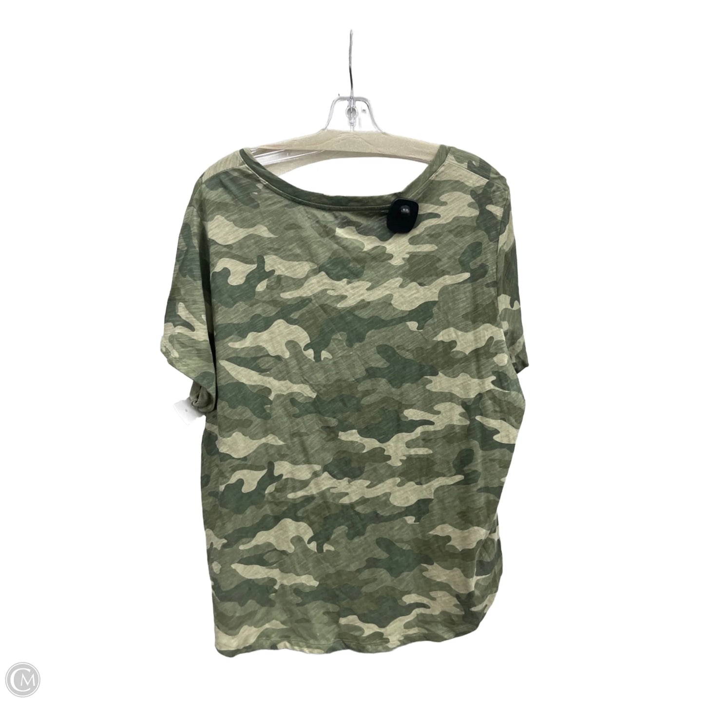Top Short Sleeve Basic By Old Navy In Green, Size: 1x