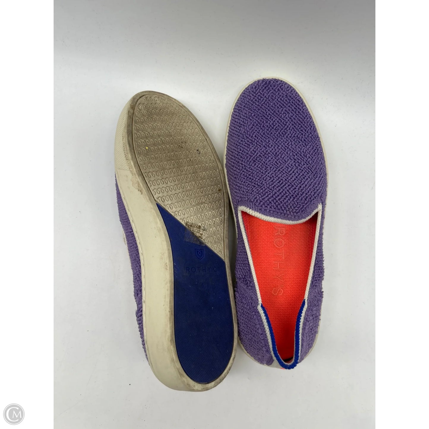 Shoes Flats By Rothys In Purple, Size: 6