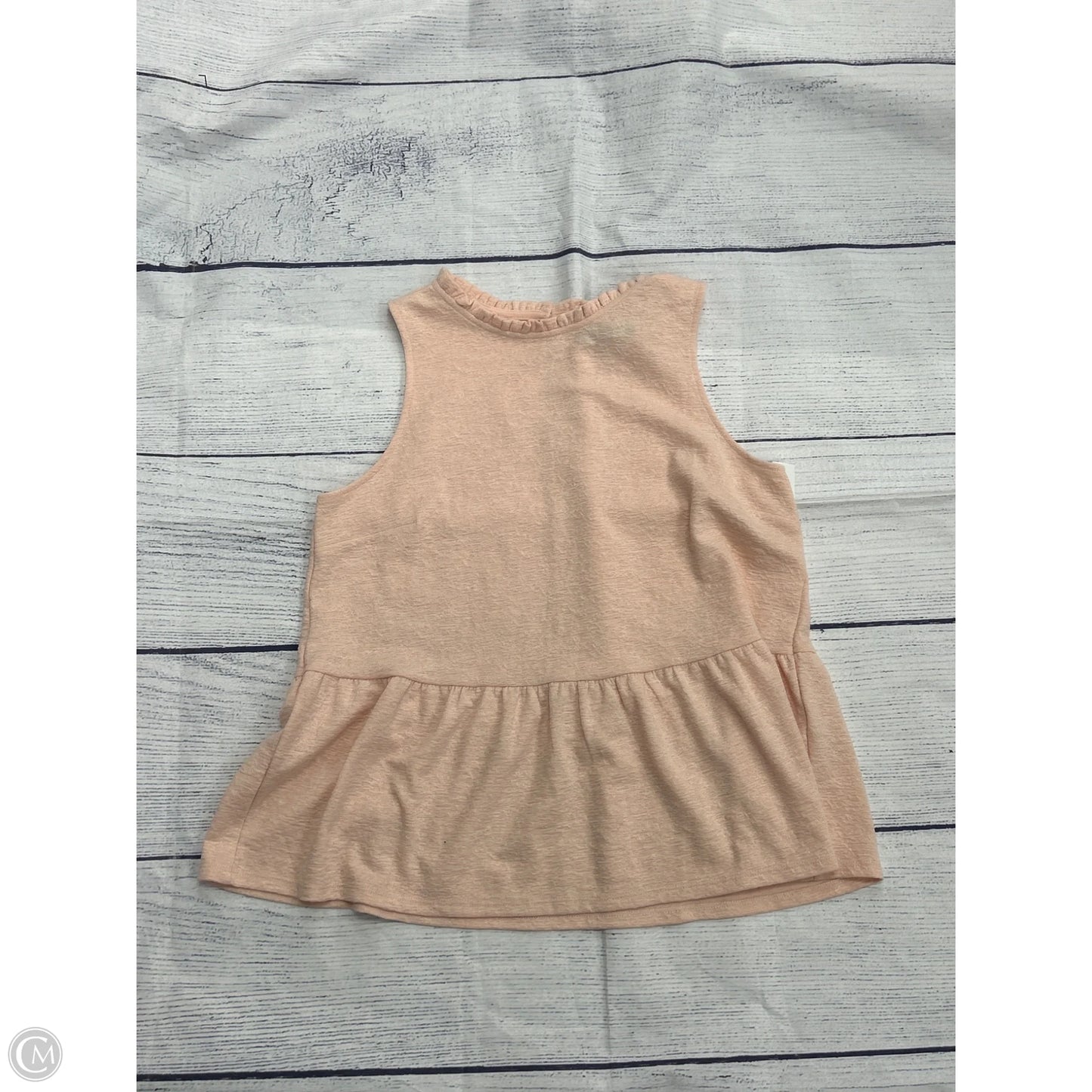 Top Sleeveless By Banana Republic In Pink, Size: M