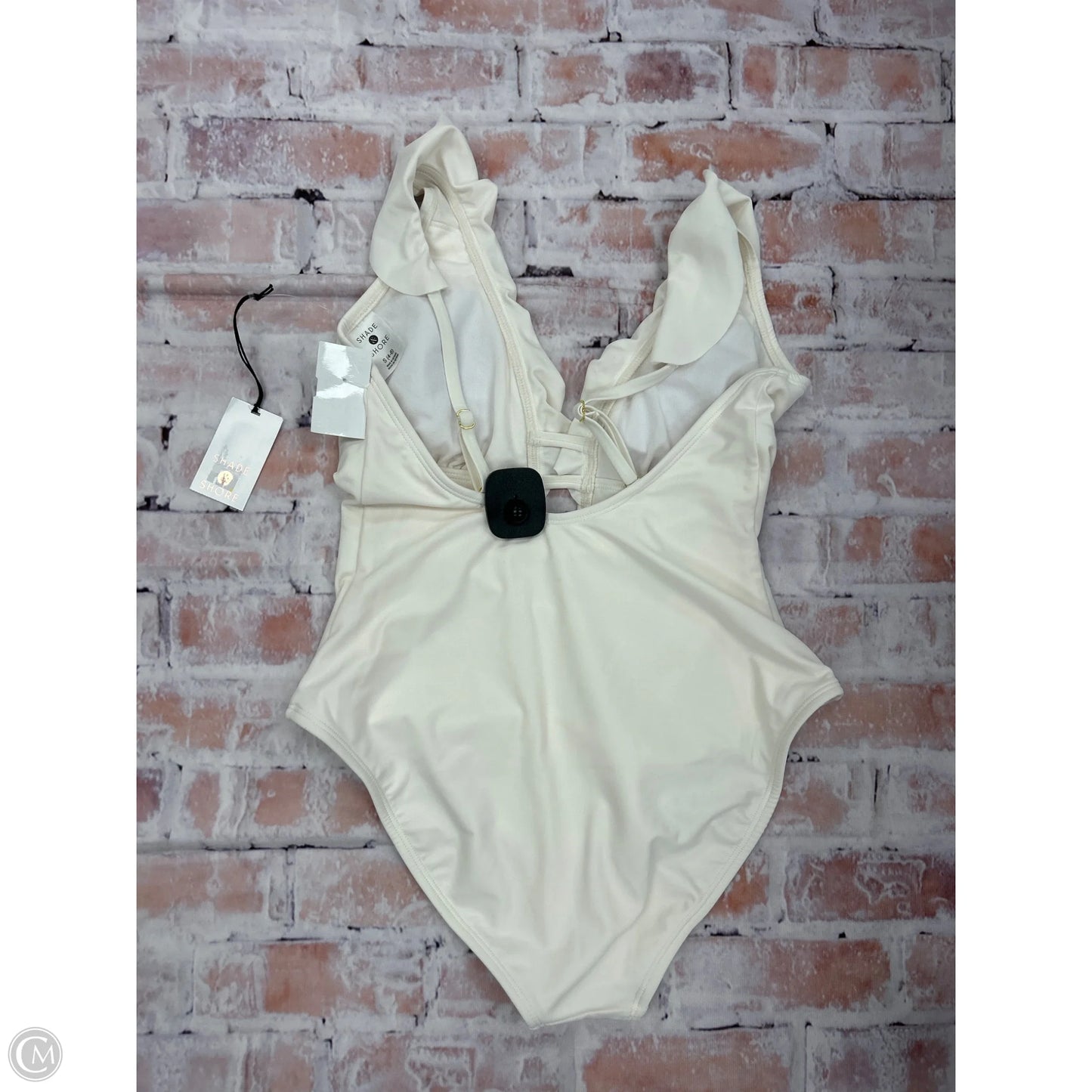 Swimsuit By Shade & Shore In White, Size: S