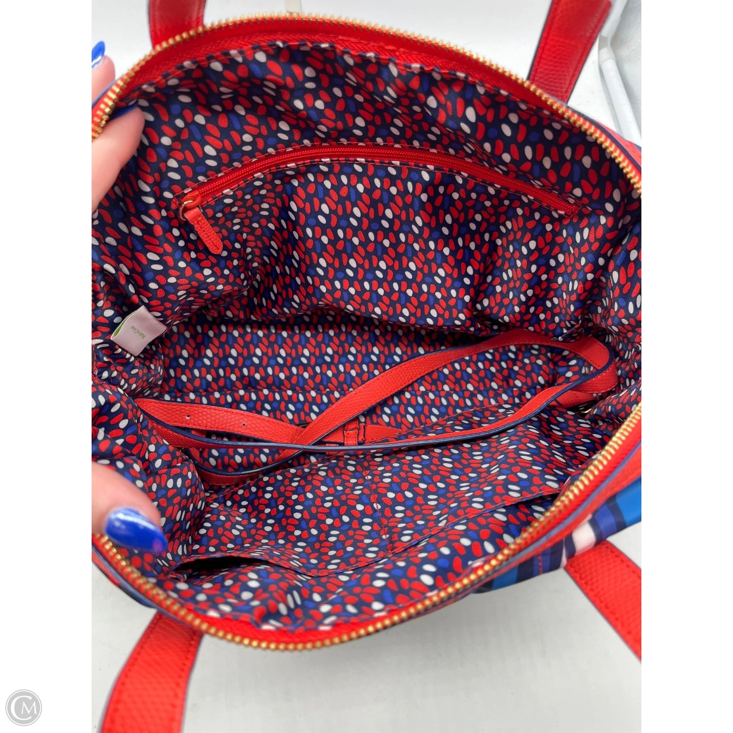 Handbag By Vera Bradley, Size: Medium