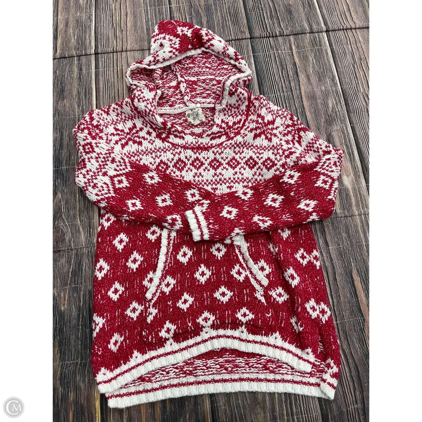 Sweater By Hippie Rose In Red, Size: S