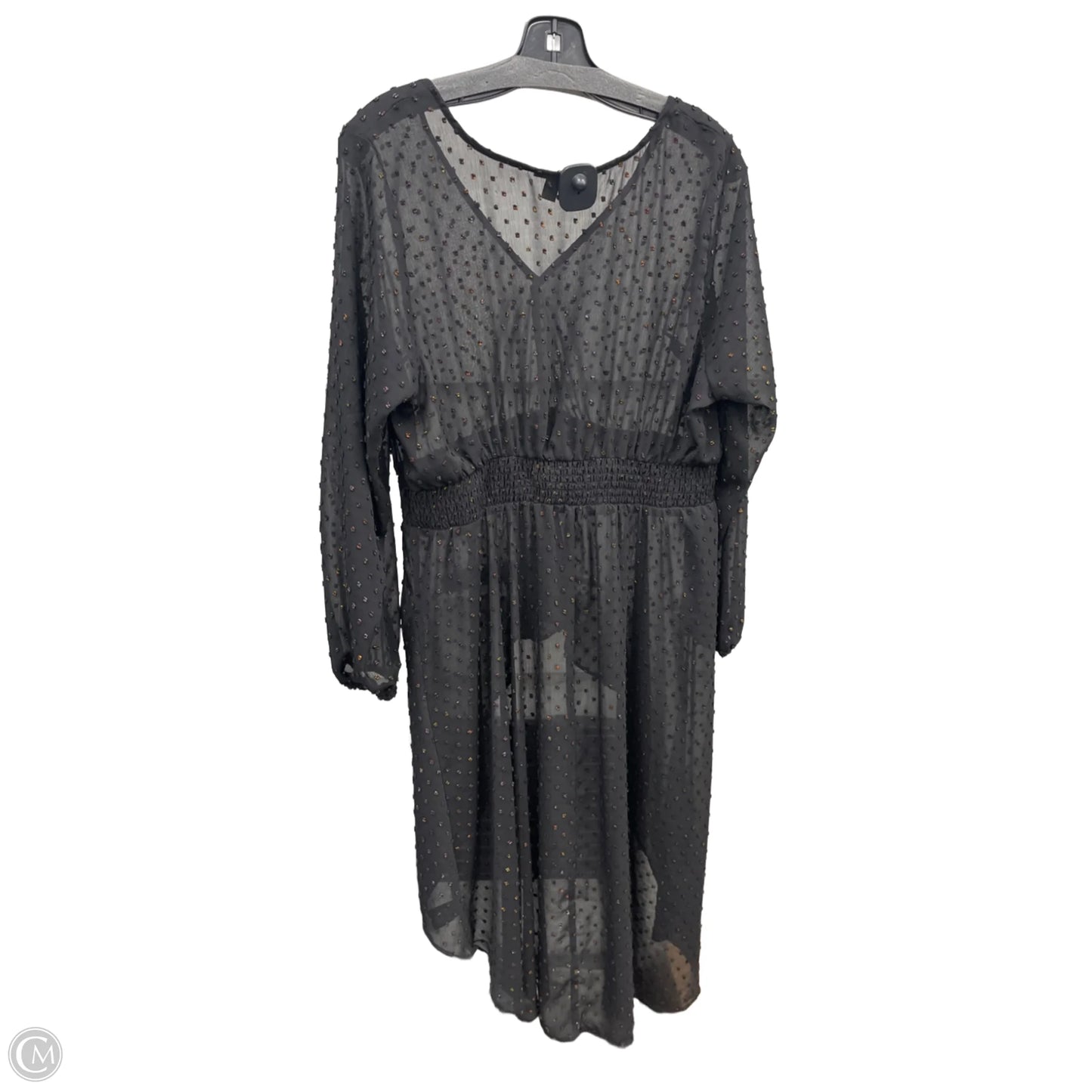 Top Long Sleeve By Torrid In Black, Size: Xl