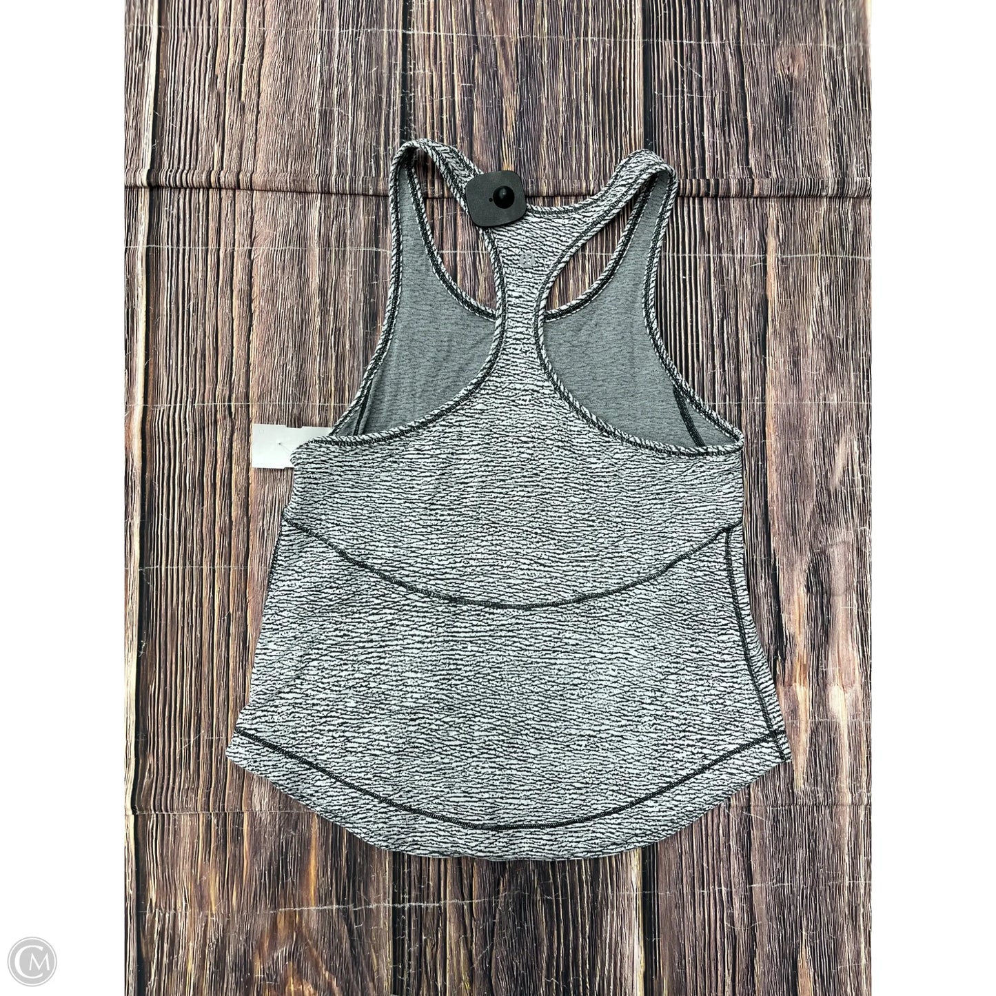 Athletic Tank Top By Lululemon In Grey, Size: M