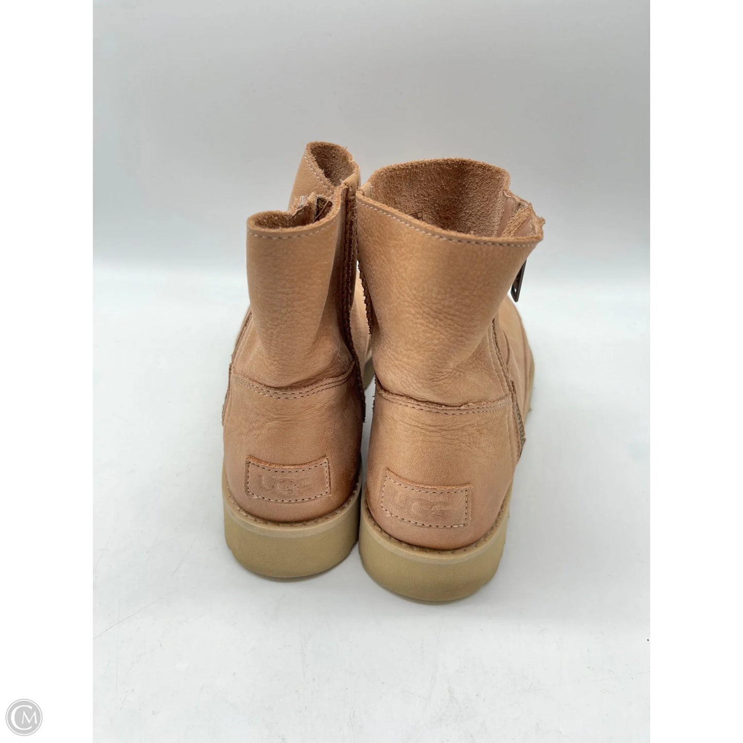 Boots Designer By Ugg In Tan, Size: 9