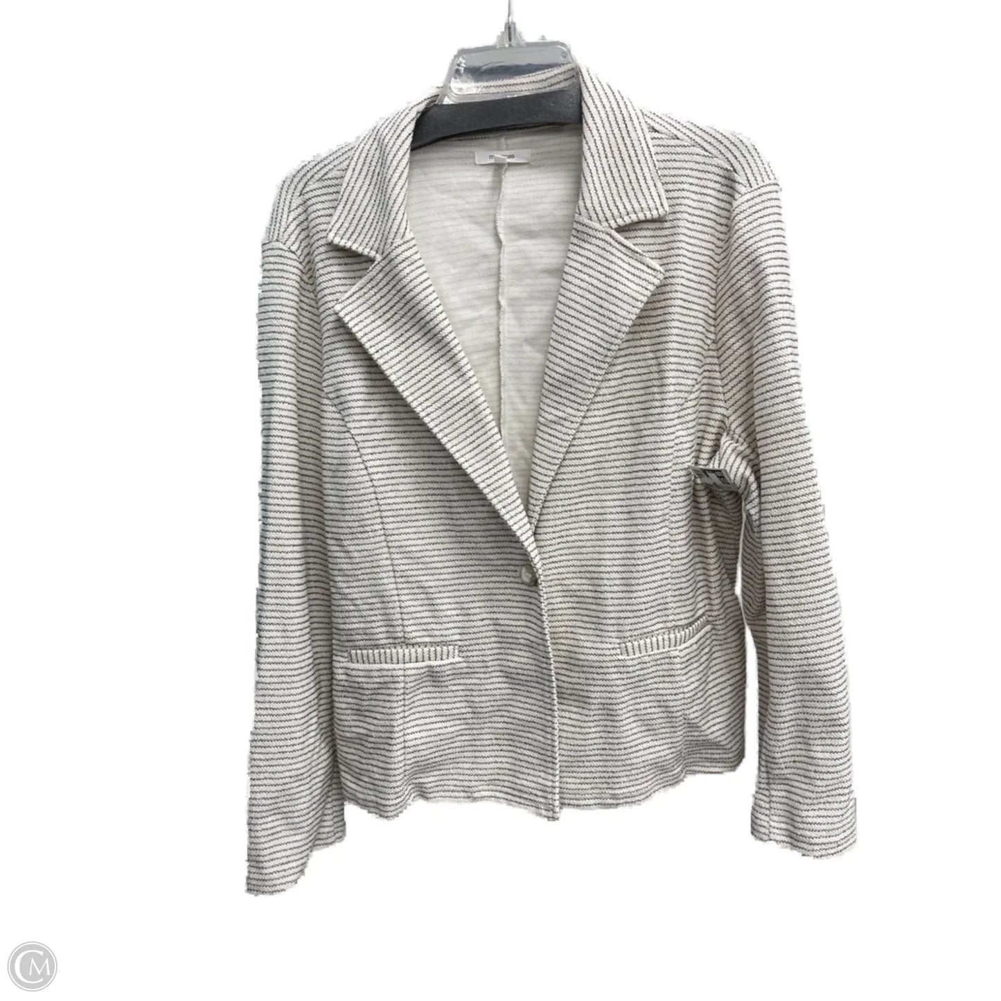 Blazer By Maurices In Cream, Size: Xl
