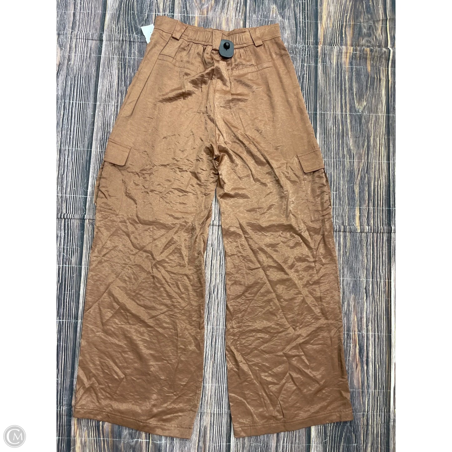 Pants Wide Leg By Papermoon In Brown, Size: M