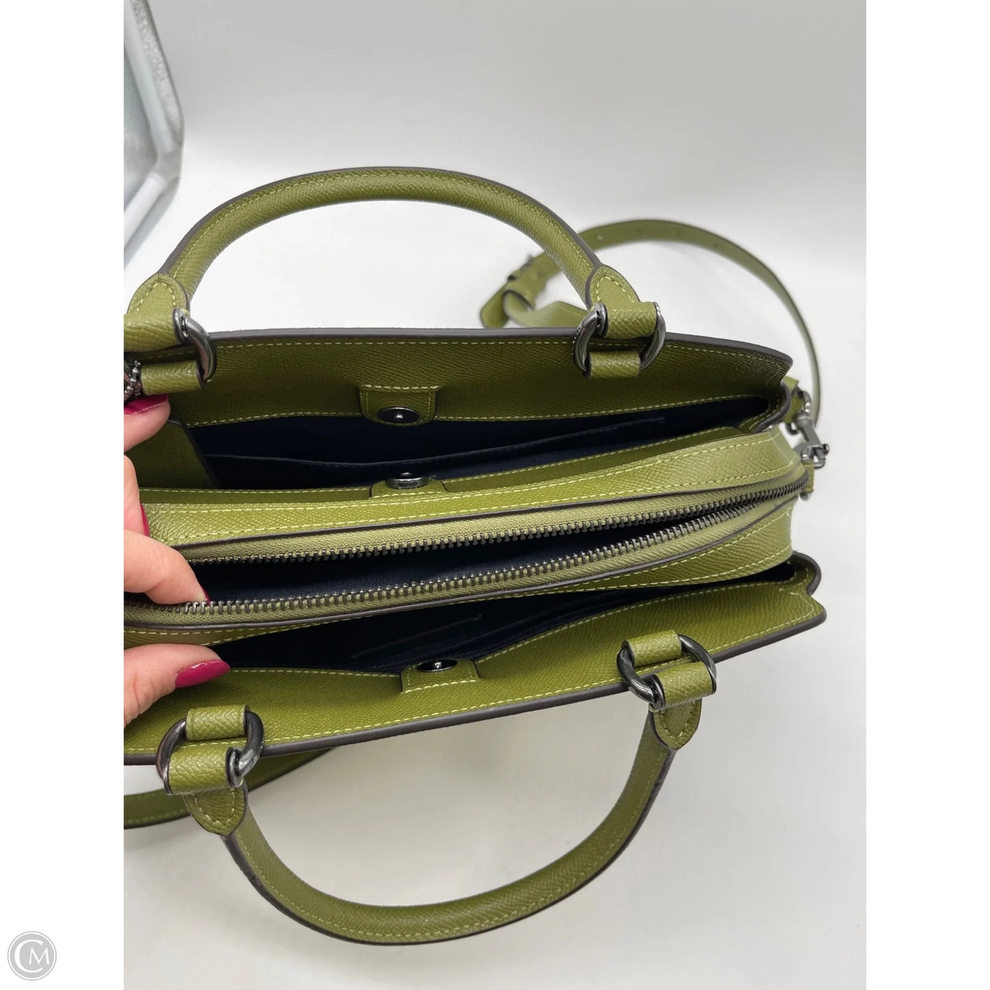 Crossbody Designer By Coach, Size: Large