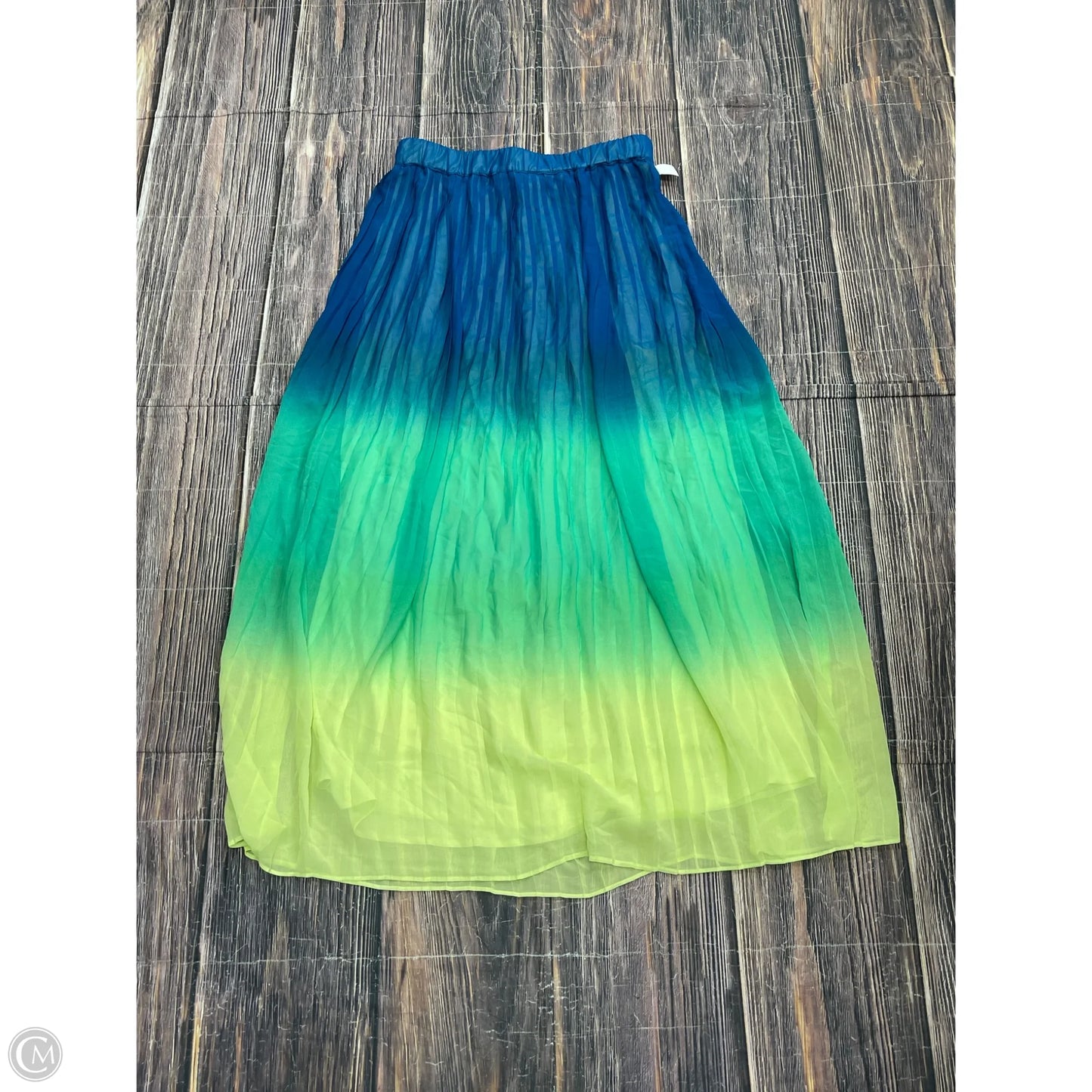 Skirt Maxi By New York And Co In Blue, Size: S
