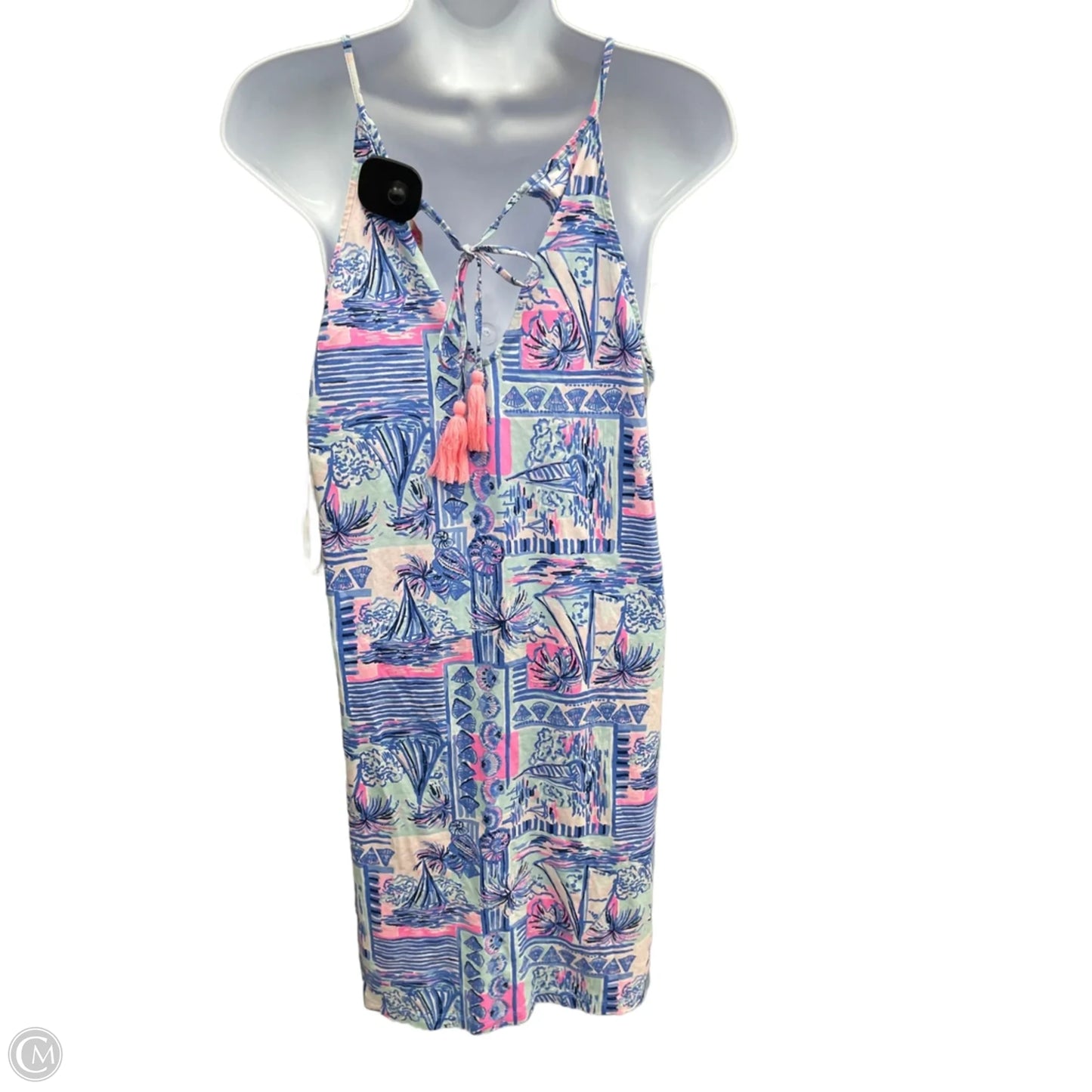 Dress Designer By Lilly Pulitzer In Blue, Size: M