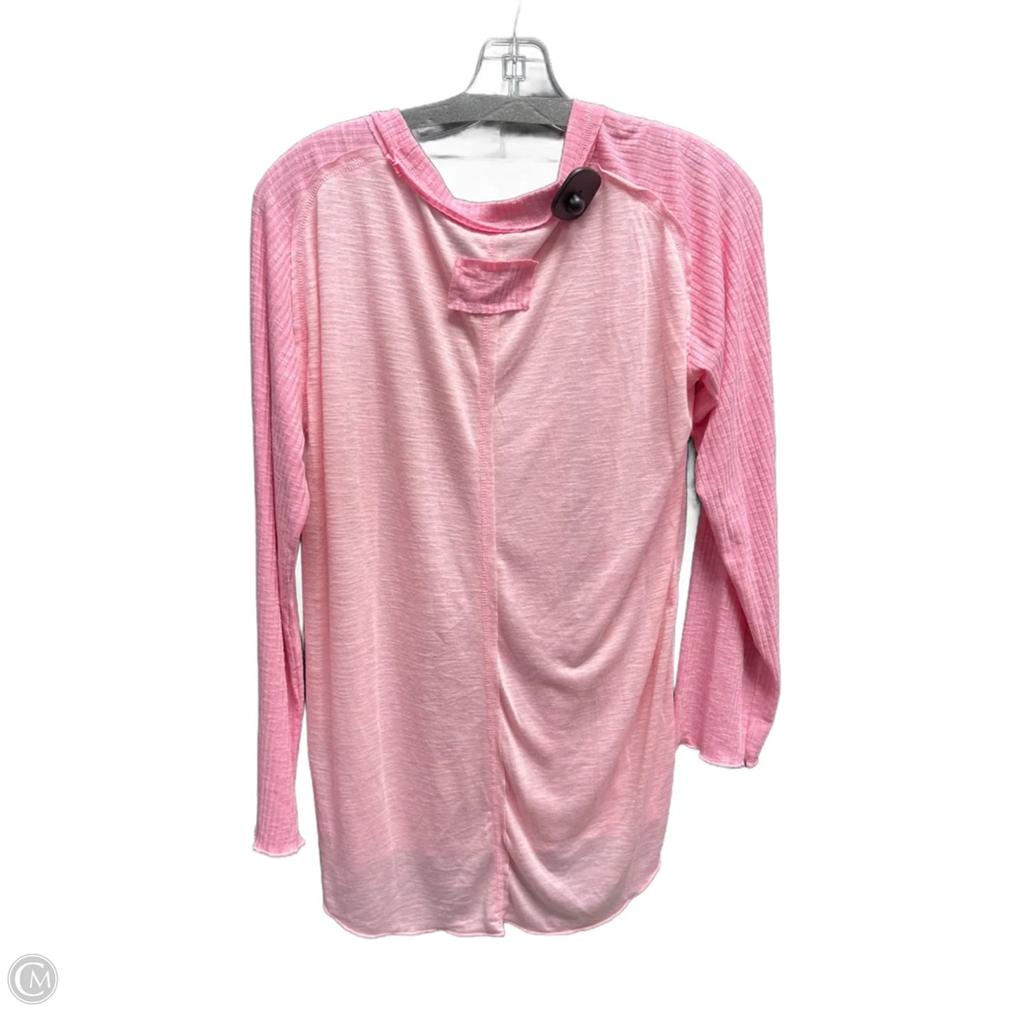 Top Long Sleeve By Pol In Pink, Size: S