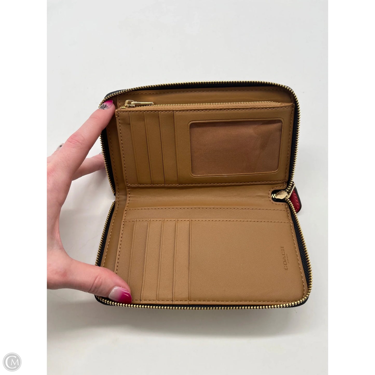 Wallet Designer By Coach, Size: Medium