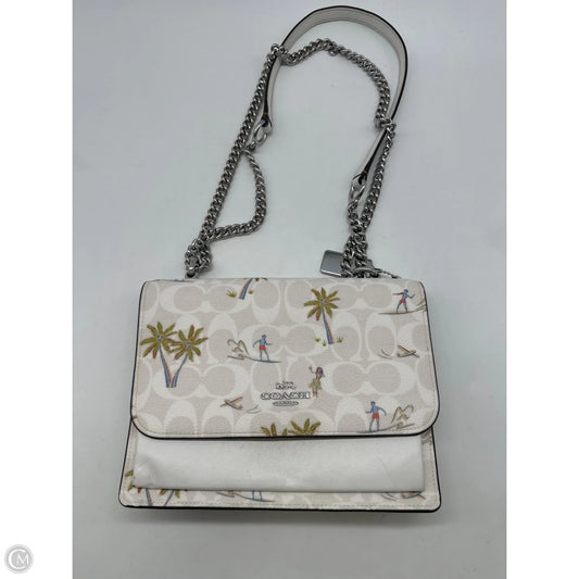Crossbody Designer By Coach, Size: Small