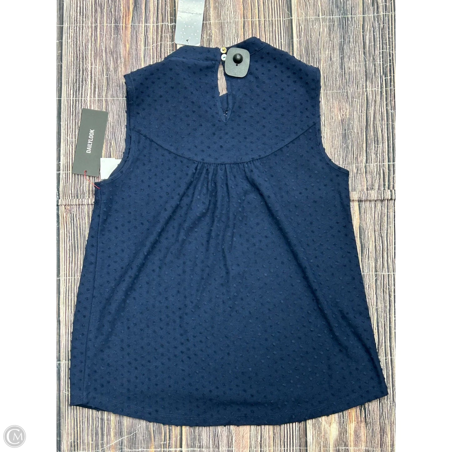 Tank Top By Daniel Rainn In Navy, Size: Xs