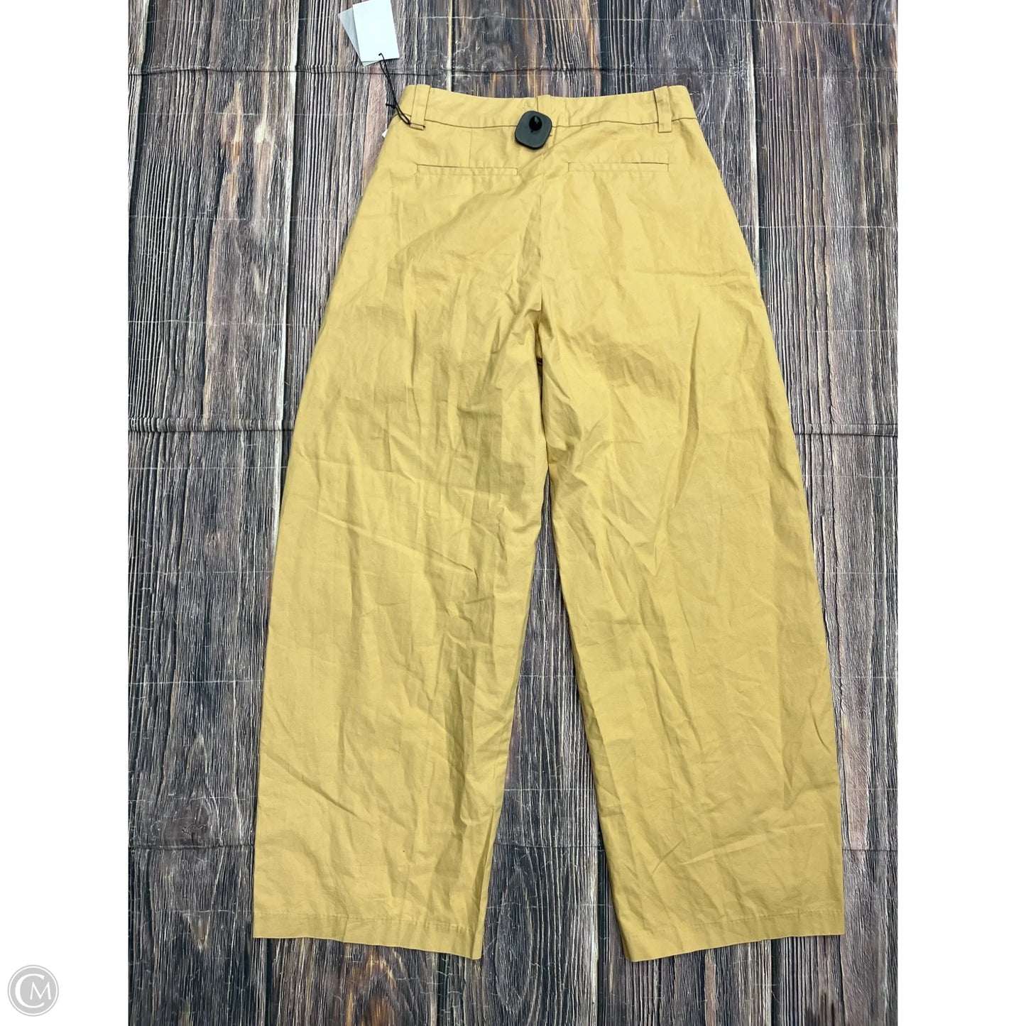 Pants Wide Leg By Bdg In Yellow, Size: 4