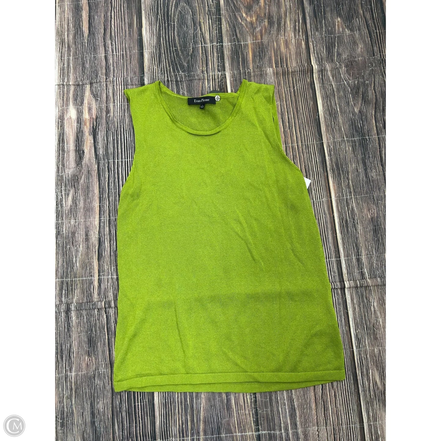 Tank Top By Evan-picone In Green, Size: L
