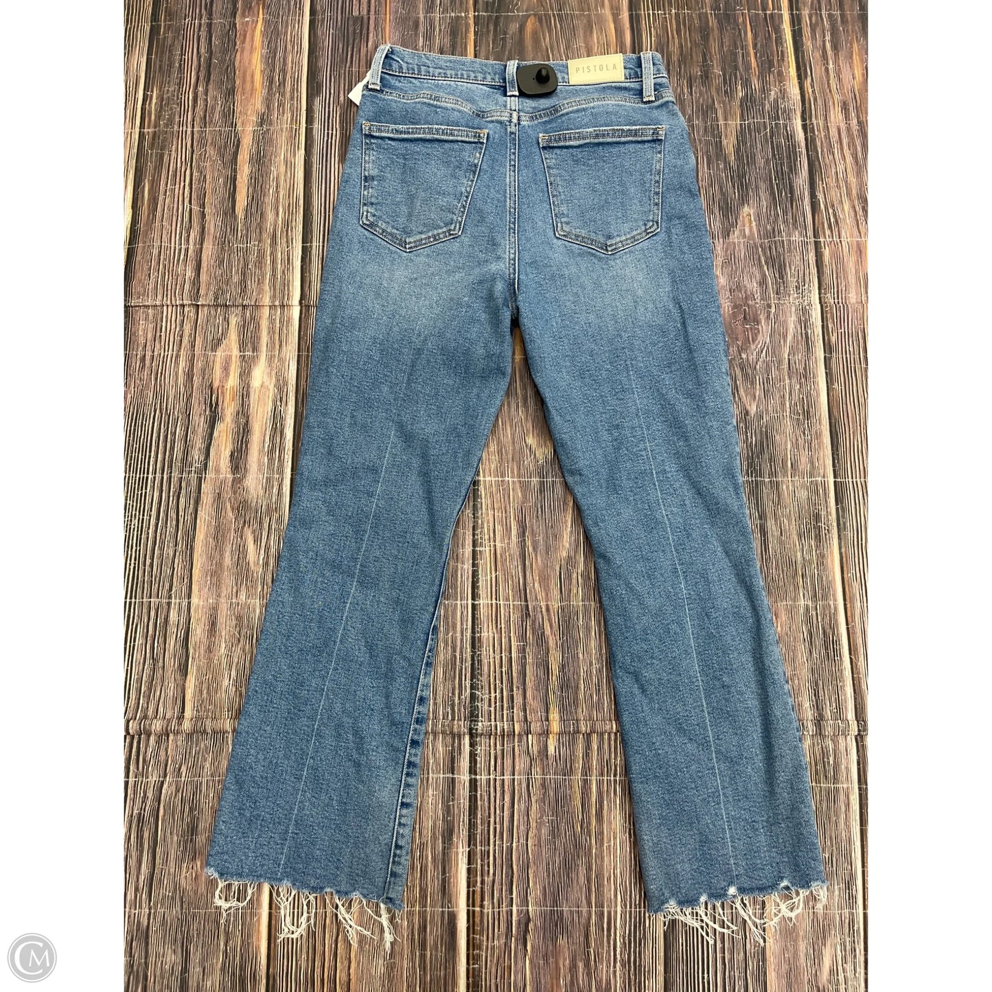 Jeans Boot Cut By Pistola In Blue Denim, Size: 4