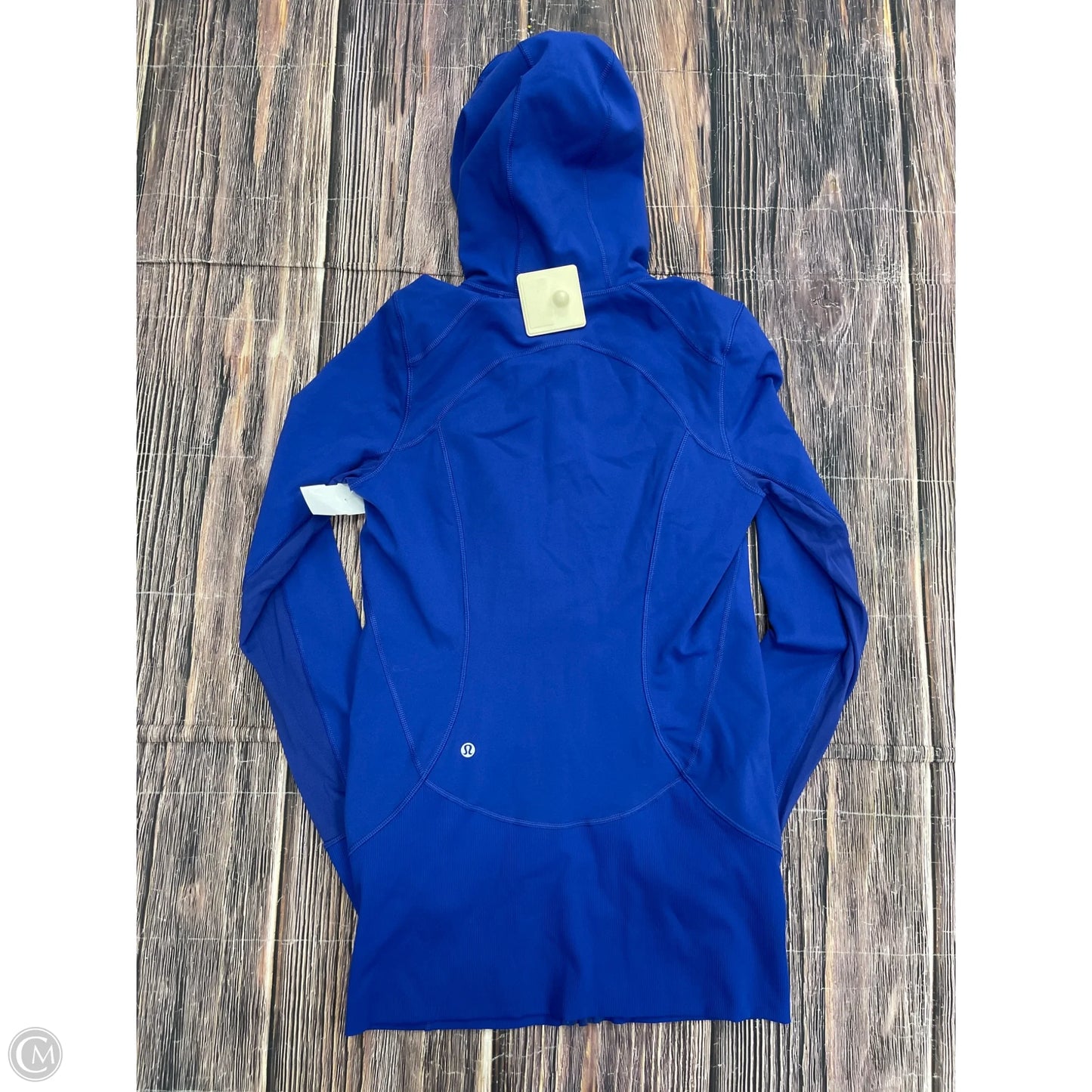 Athletic Jacket By Lululemon In Blue, Size: 8