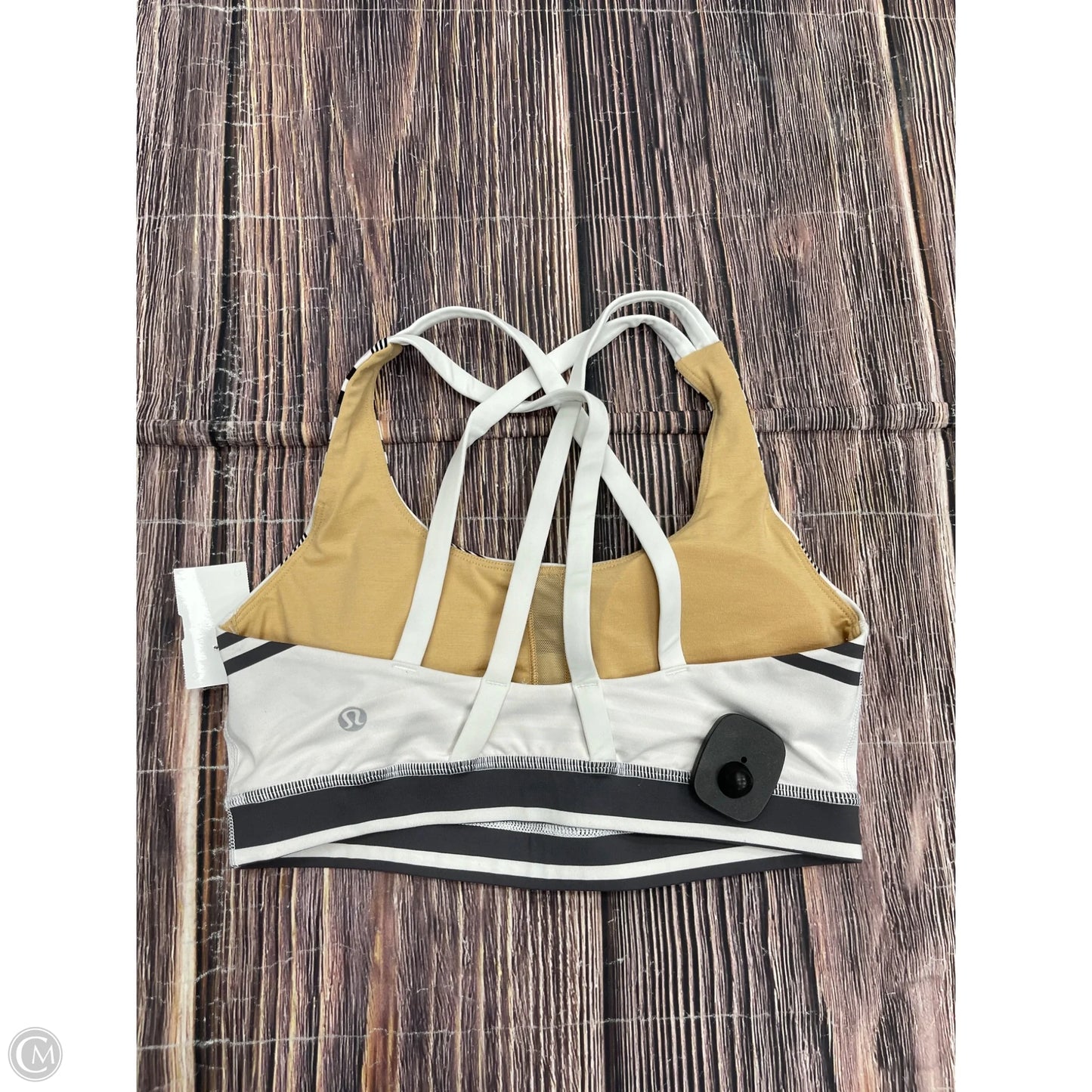 Athletic Bra By Lululemon In White, Size: 6