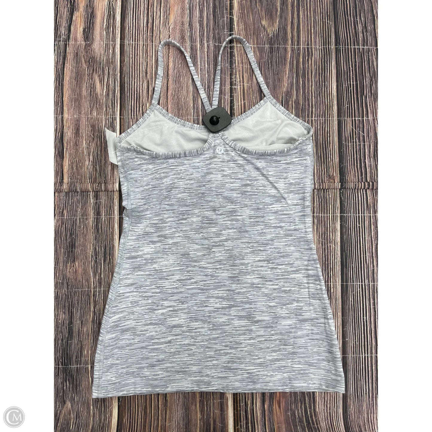 Athletic Tank Top By Lululemon In Grey, Size: 6