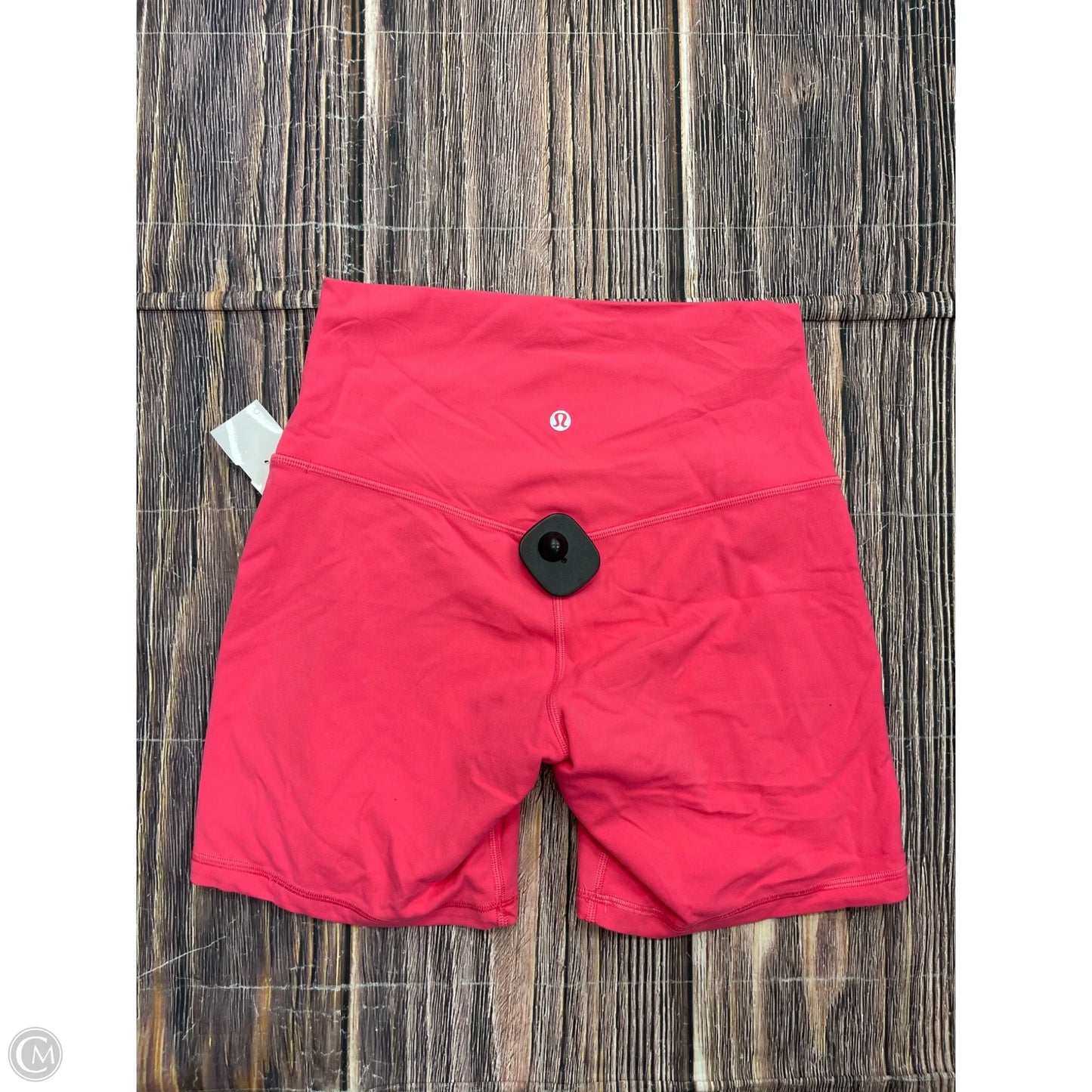 Athletic Shorts By Lululemon In Pink, Size: 6