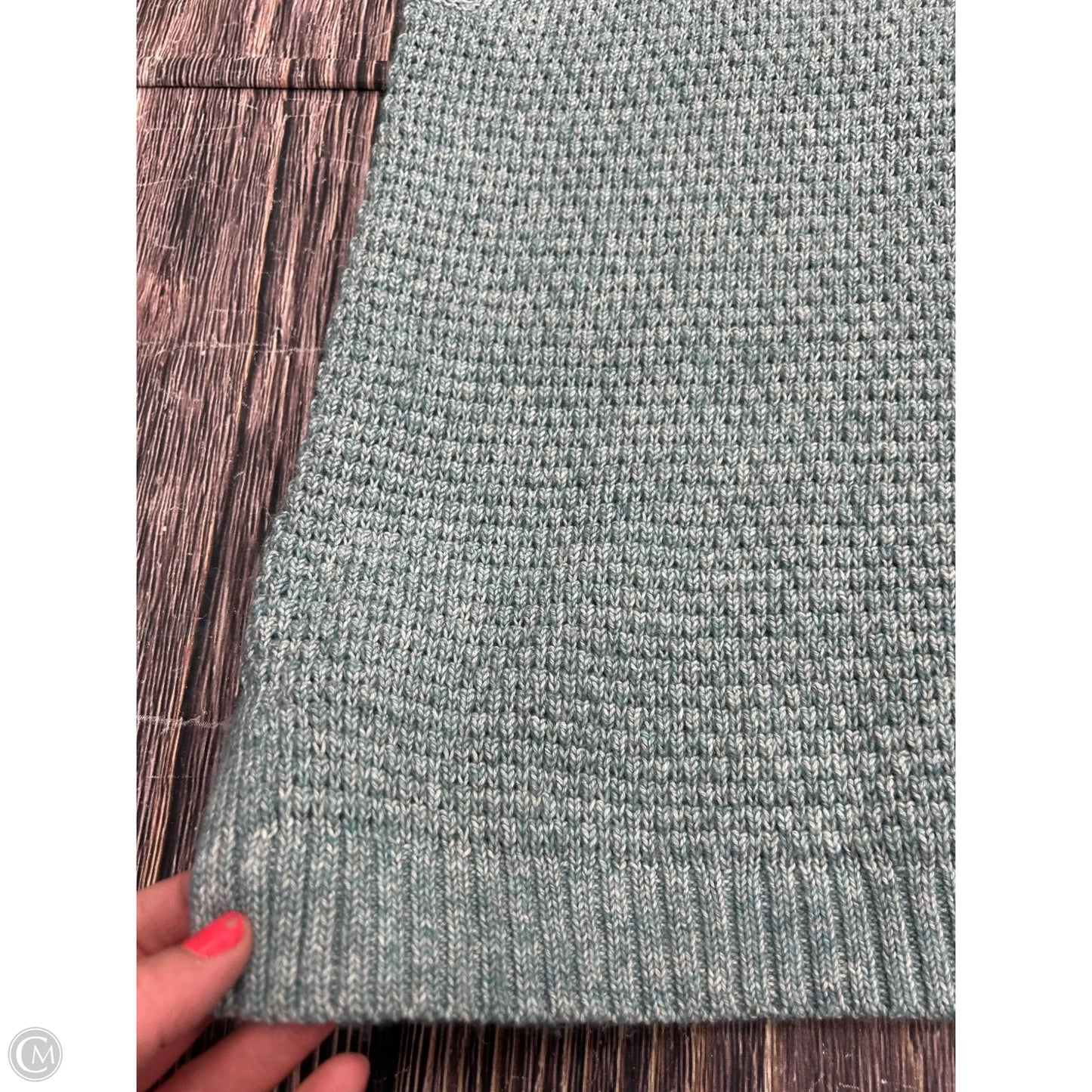Vest Sweater By J. Jill In Green, Size: M
