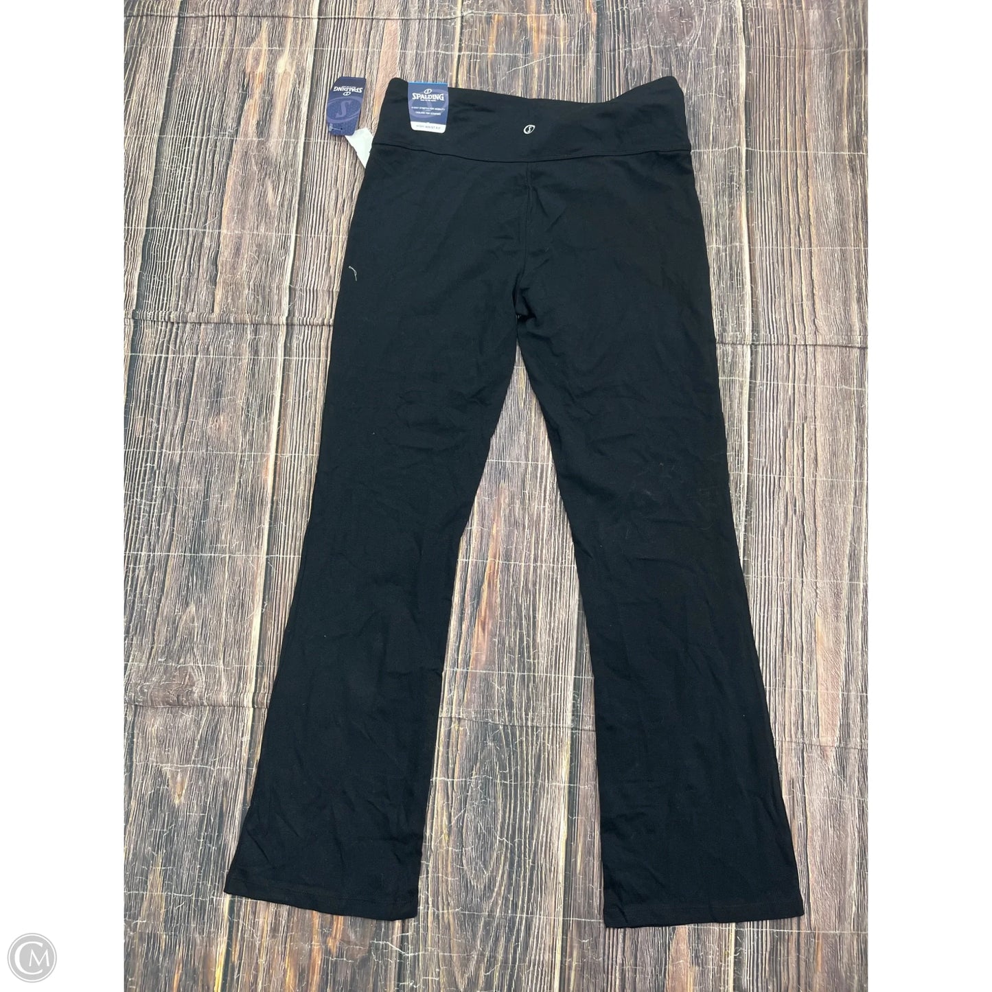 Pants Wide Leg By Spalding In Black, Size: Xl