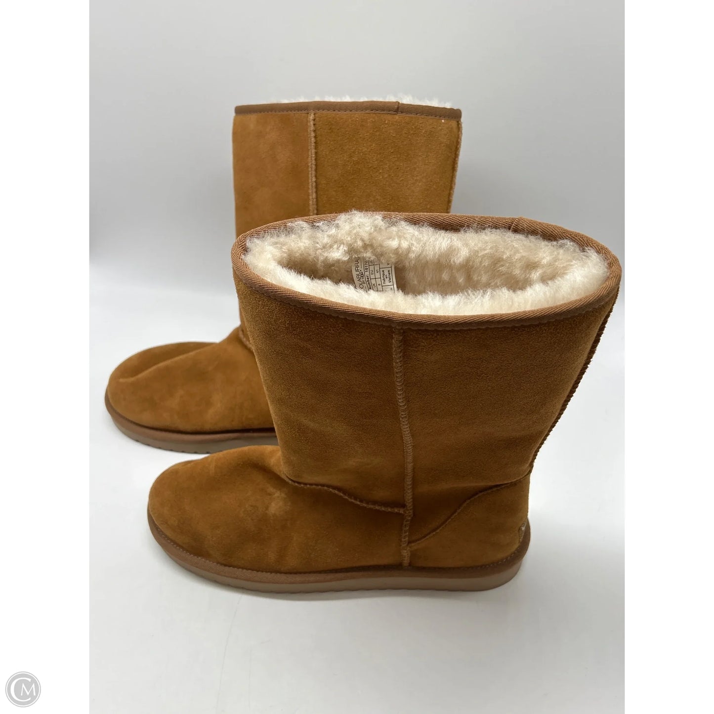 Boots Mid-calf Flats By Koolaburra By Ugg In Tan, Size: 10