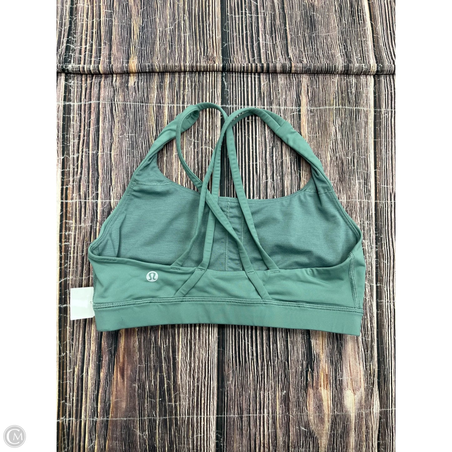 Athletic Bra By Lululemon In Green, Size: 6
