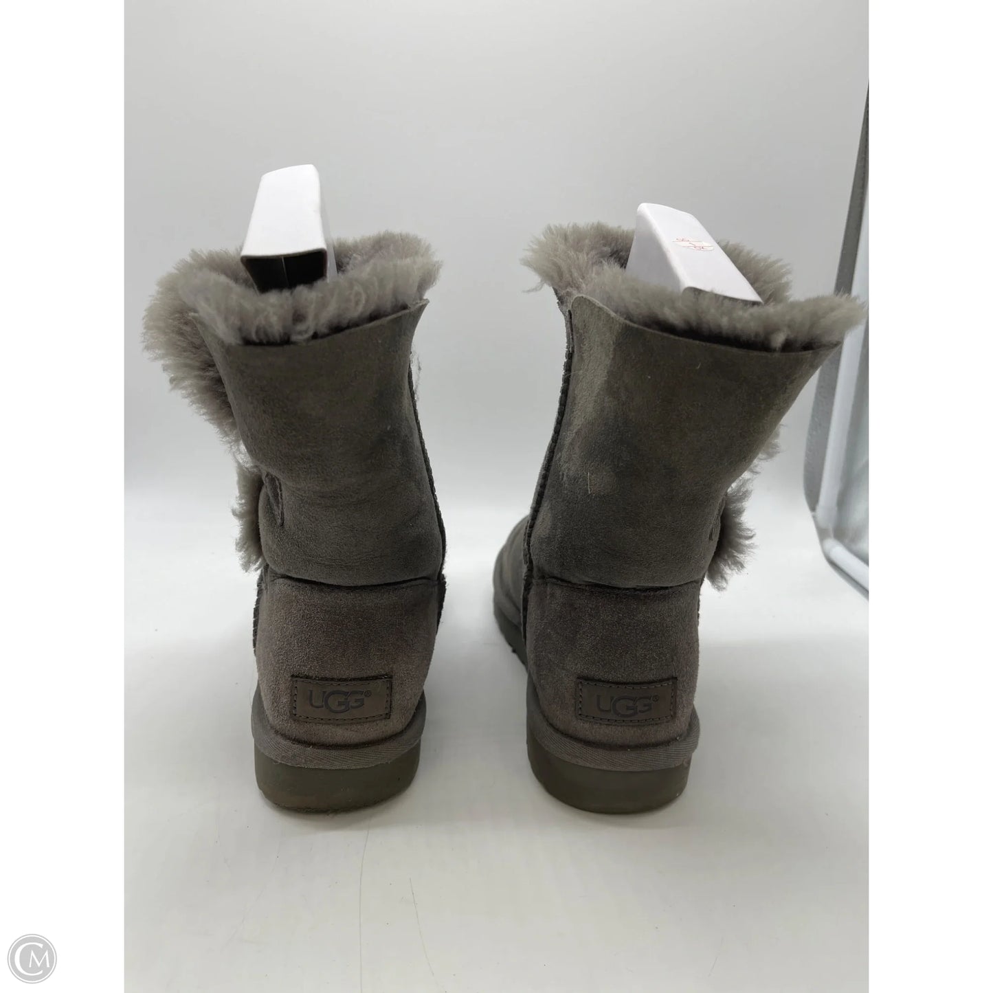 Boots Designer By Ugg In Grey, Size: 7