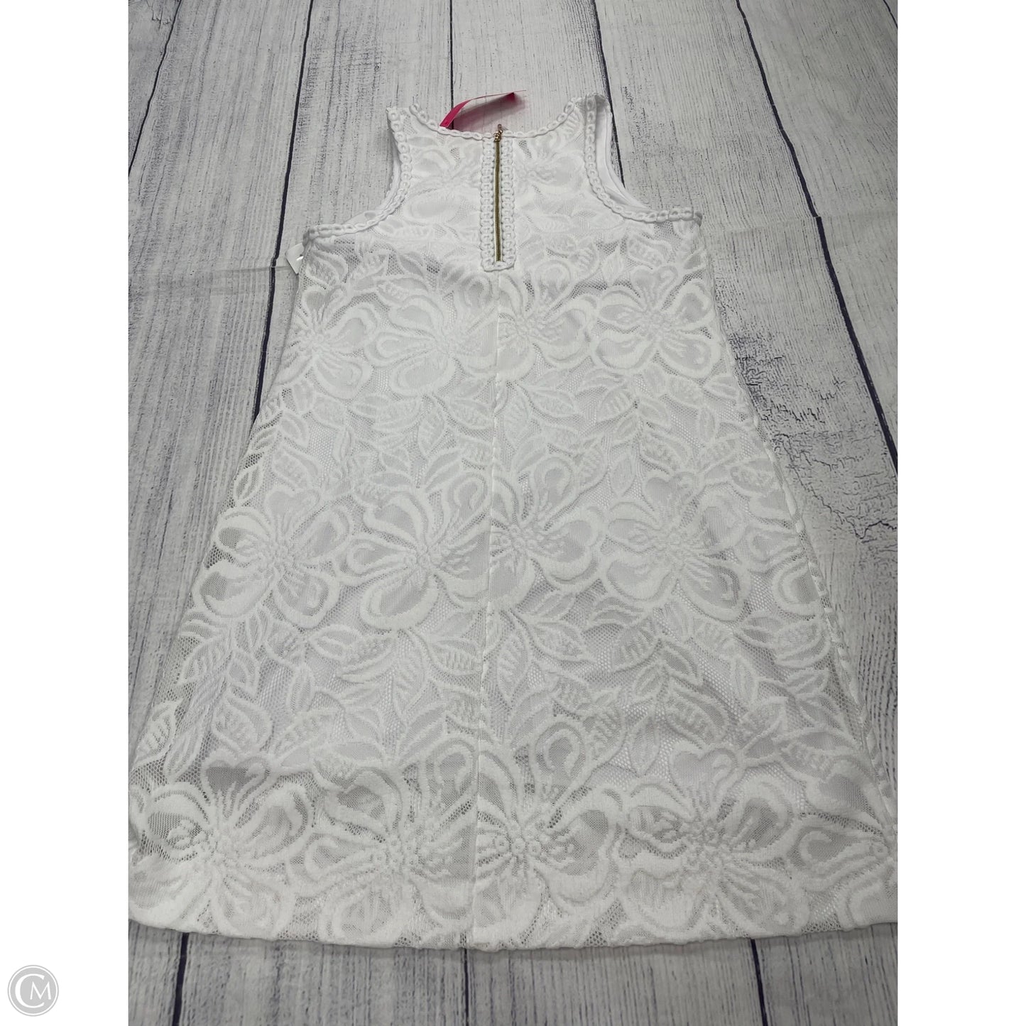 Dress Designer By Lilly Pulitzer In White, Size: M
