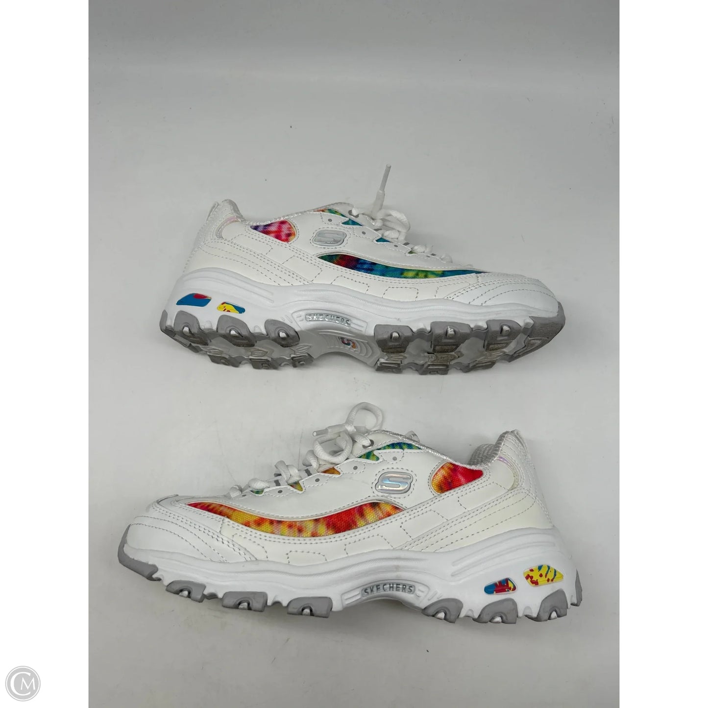 Shoes Athletic By Skechers In White, Size: 9