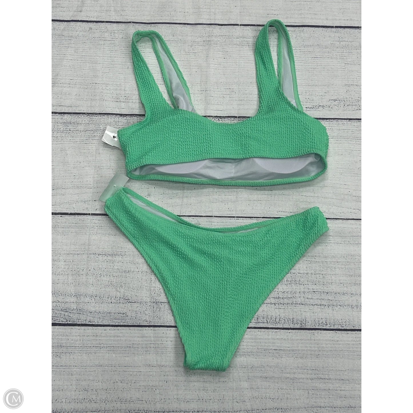 Swimsuit 2pc By Clothes Mentor In Green, Size: Xl