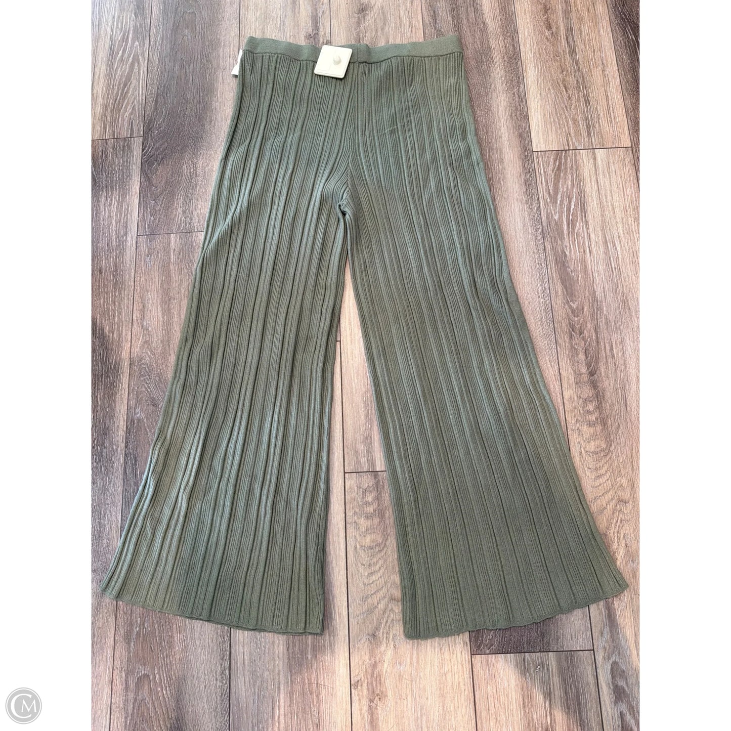 Pants Wide Leg By Aerie In Green, Size: Xl