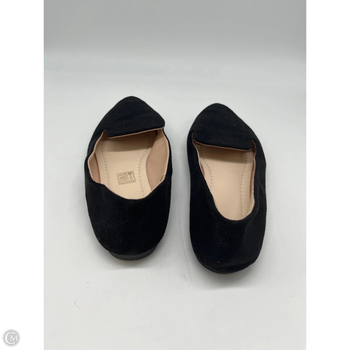 Shoes Flats By Clothes Mentor In Black, Size: 10.5