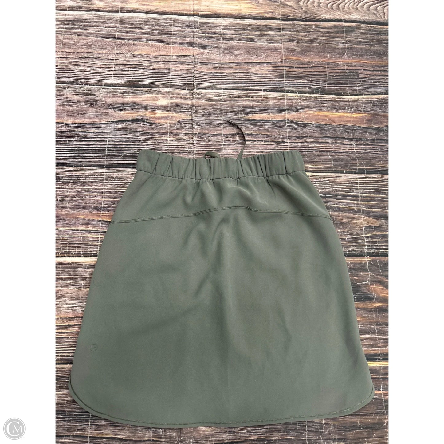 Athletic Skirt By Lululemon In Green, Size: 8