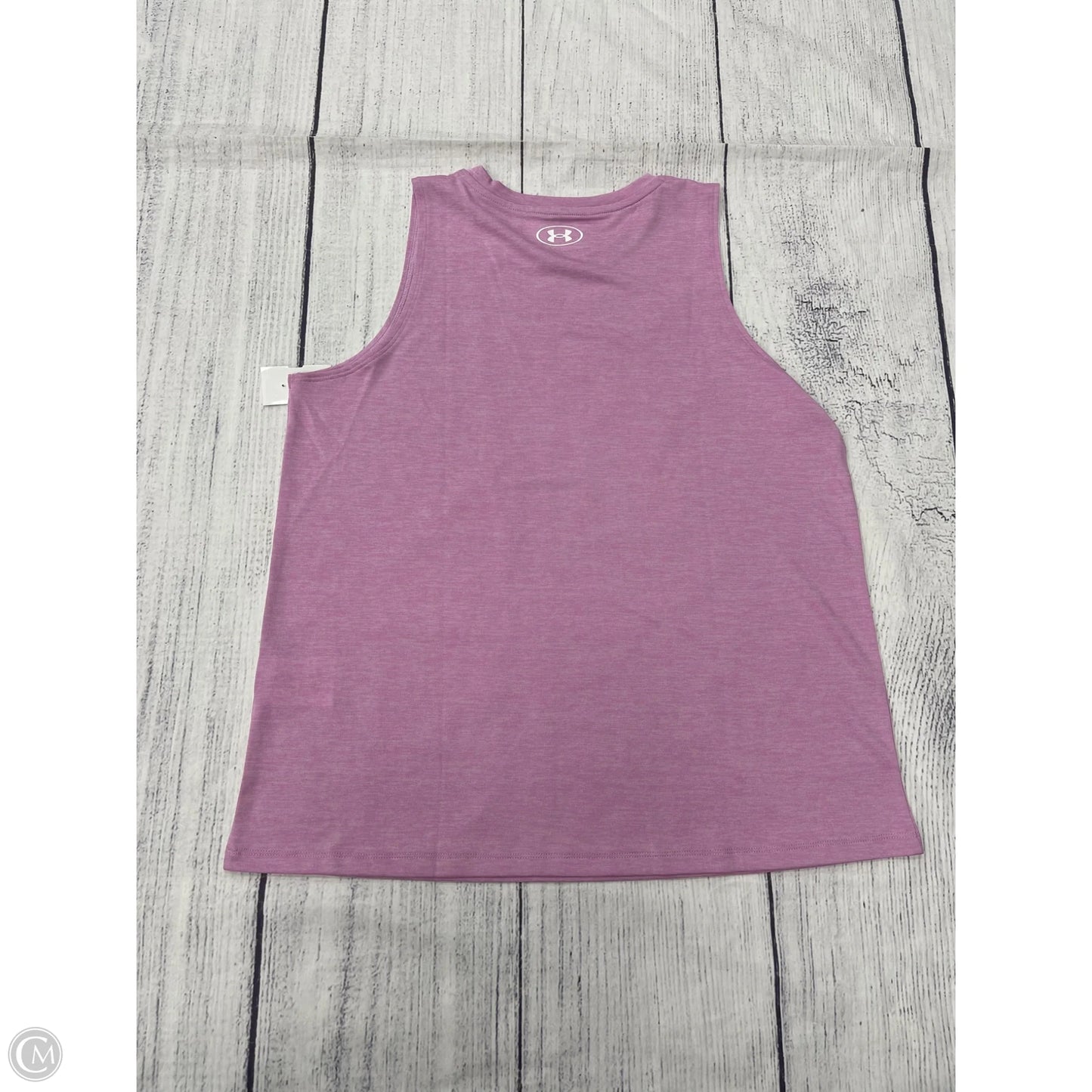 Athletic Tank Top By Under Armour In Purple, Size: S