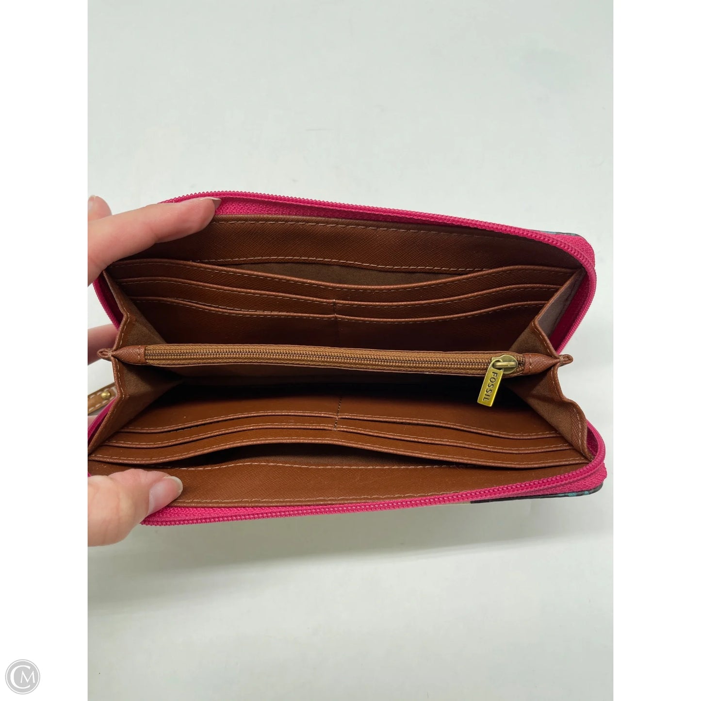 Wallet By Fossil, Size: Large