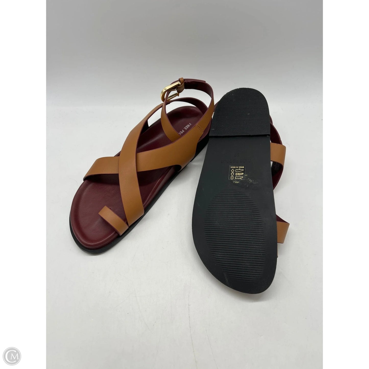 Sandals Flats By Free People In Brown, Size: 10
