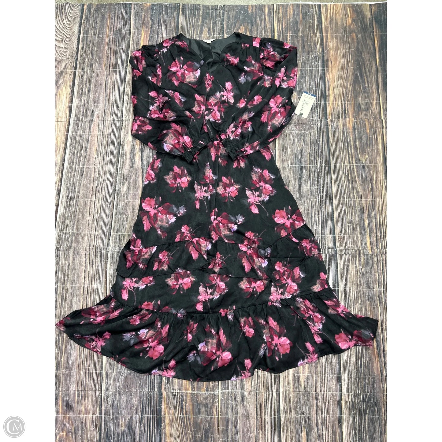 Dress Casual Maxi By Terra & Sky In Black, Size: 2x
