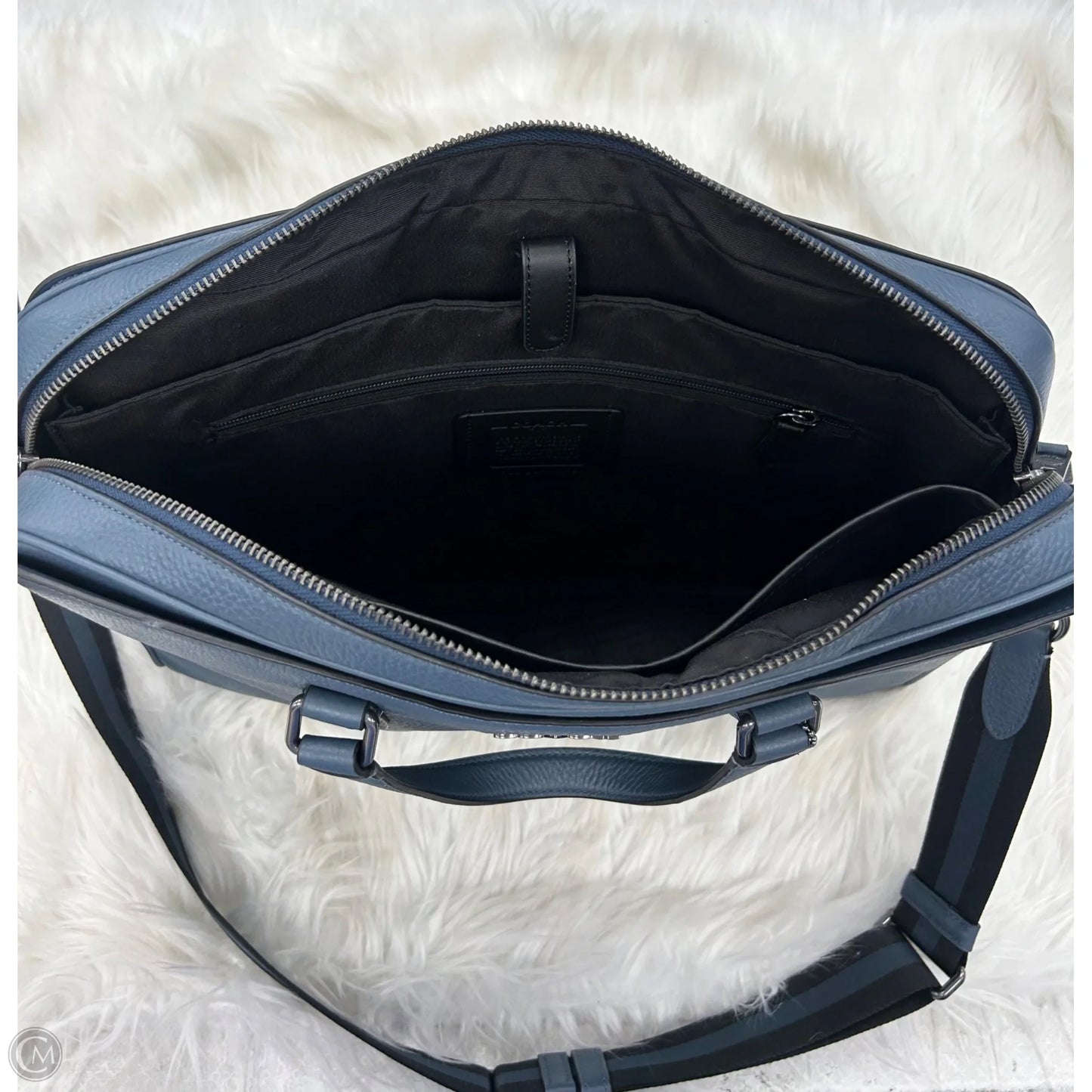 Laptop Bag Designer By Coach, Size: Large