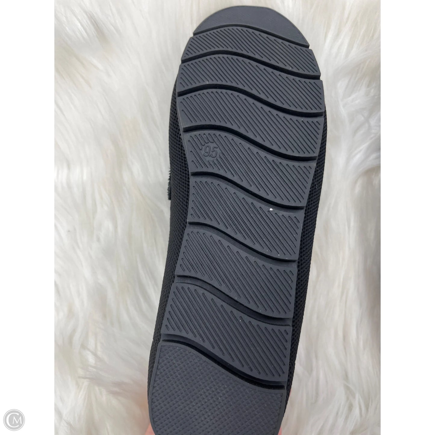 Shoes Flats By Clothes Mentor In Black, Size: 9.5