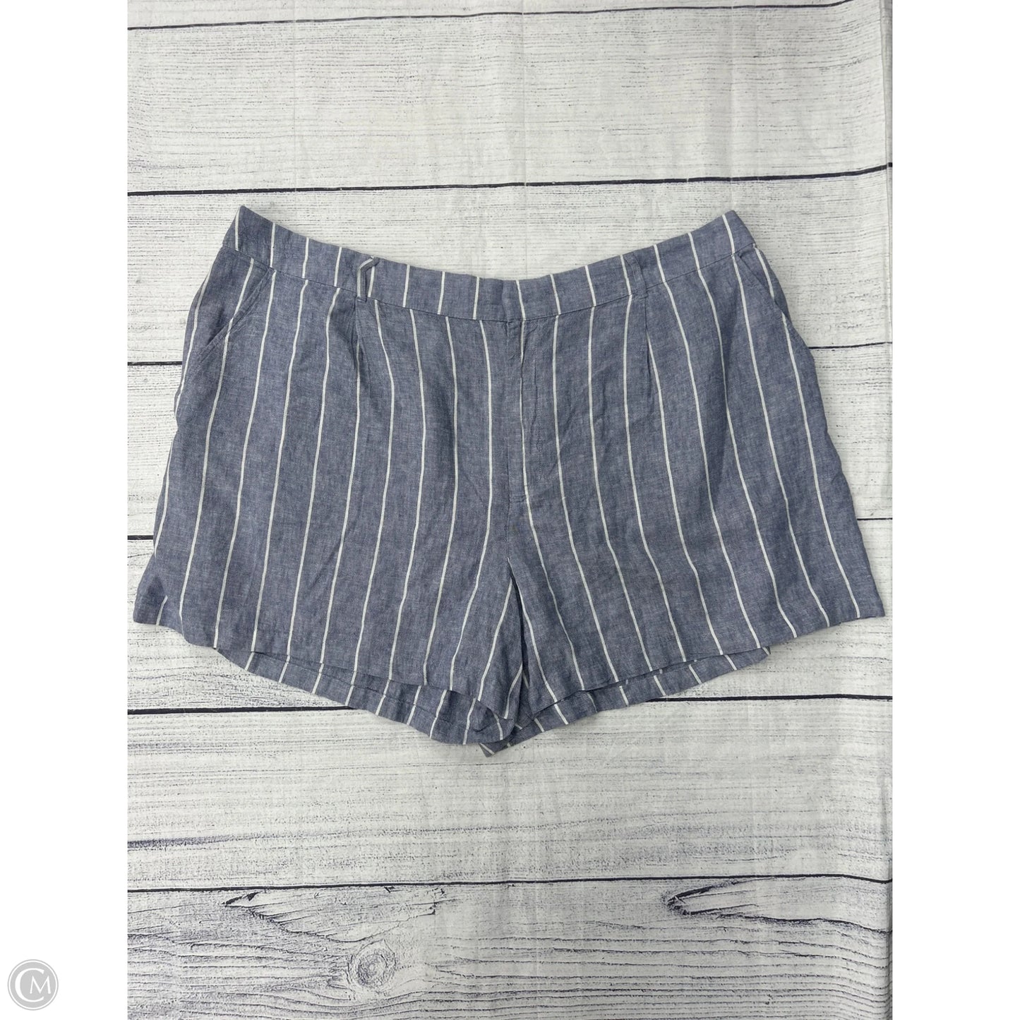 Shorts By Terra & Sky In Blue, Size: 3x