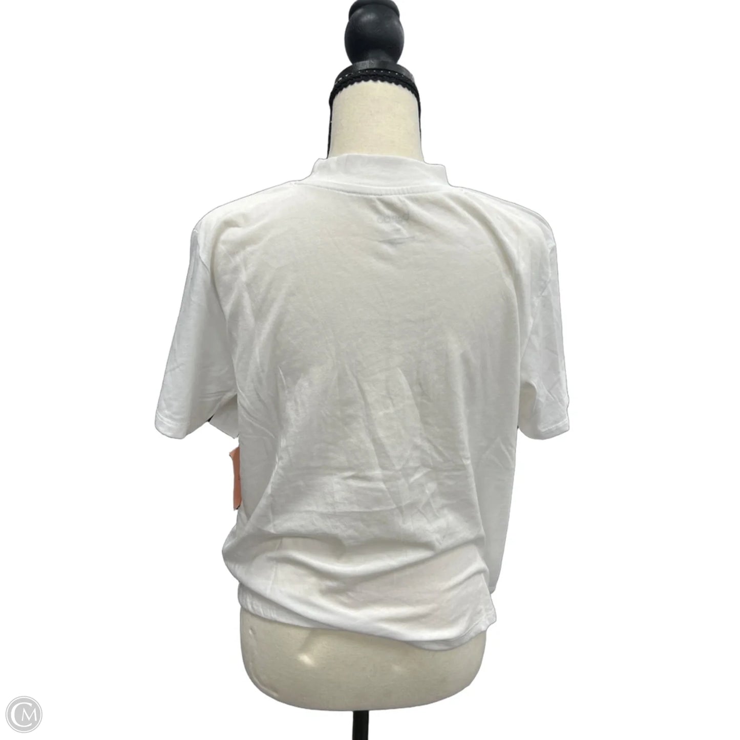 Top Short Sleeve Basic By Clothes Mentor In White, Size: S