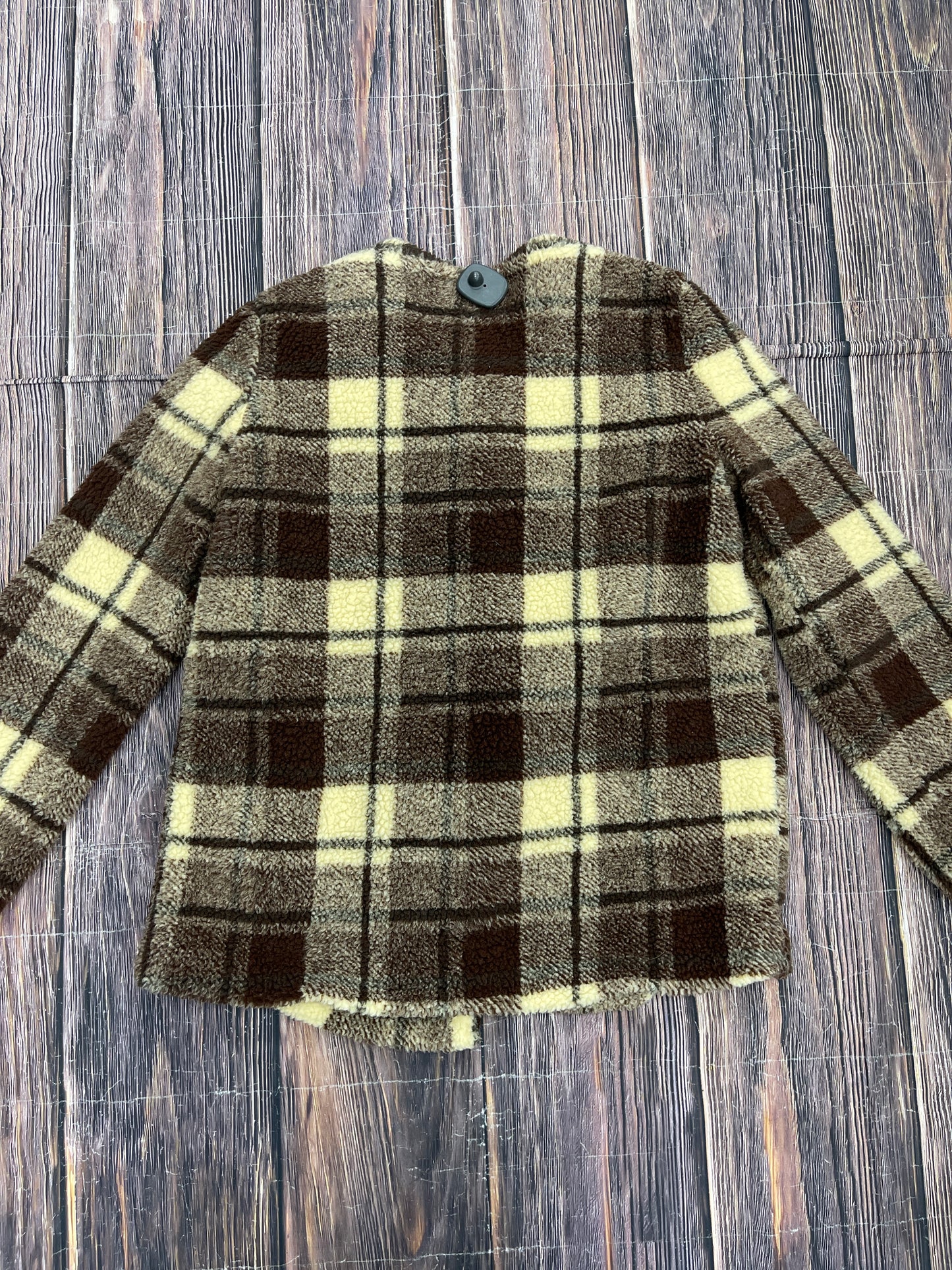 Jacket Faux Fur & Sherpa By Sanctuary In Brown, Size: L