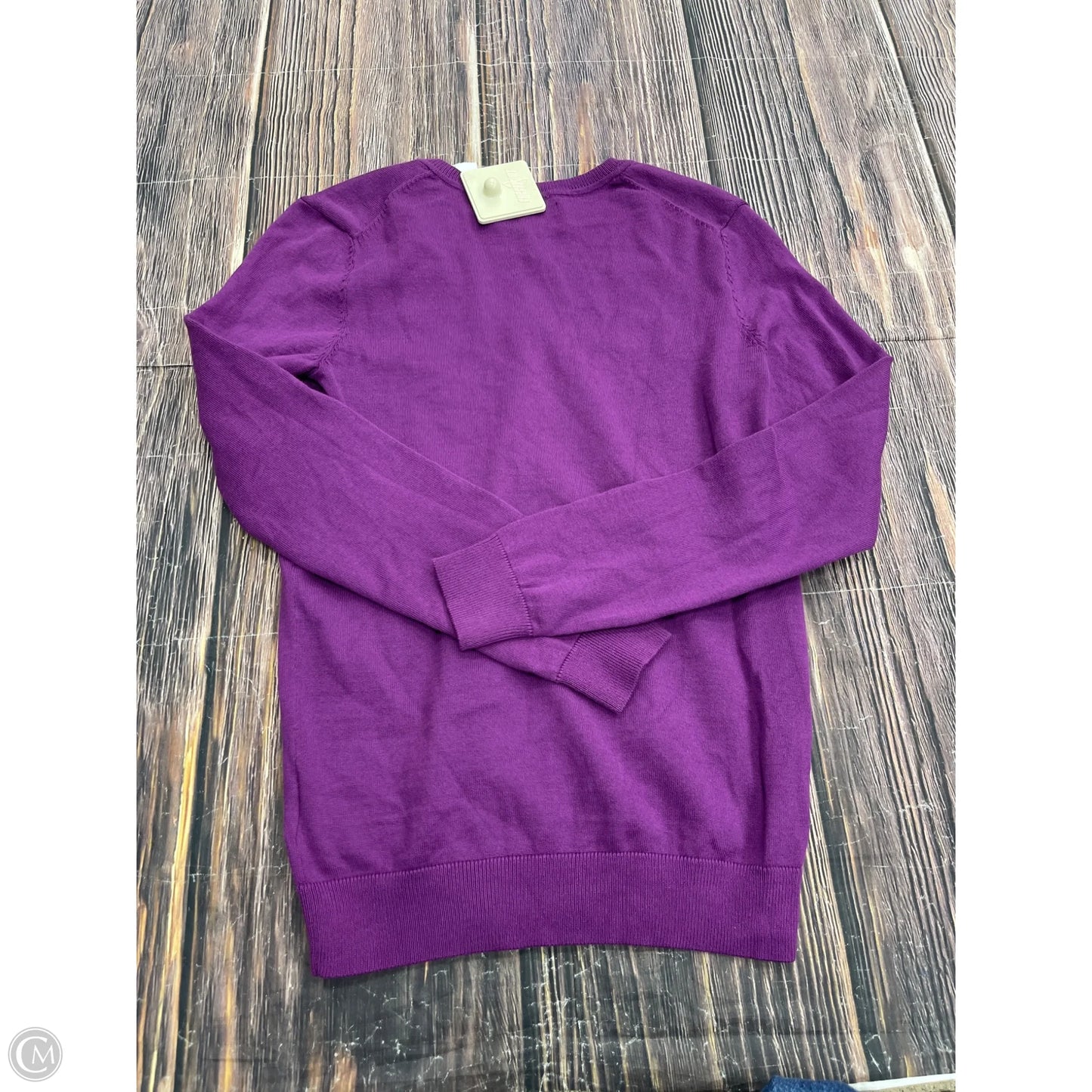 Sweater By Tommy Hilfiger In Purple, Size: Xs
